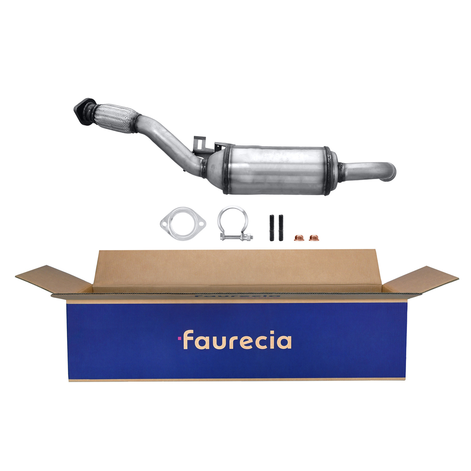 HELLA Ruß-/Partikelfilter, Abgasanlage Easy2Fit – PARTNERED with Faurecia