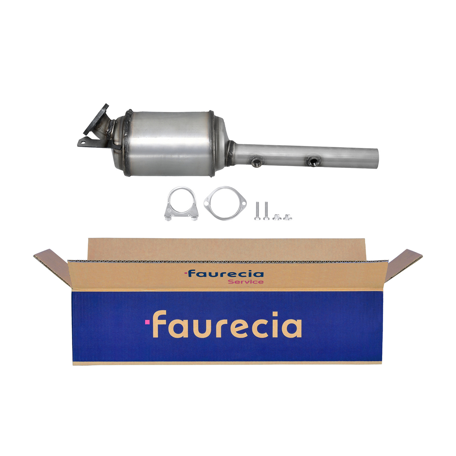 HELLA Soot/Particulate Filter, exhaust system Easy2Fit – PARTNERED with Faurecia