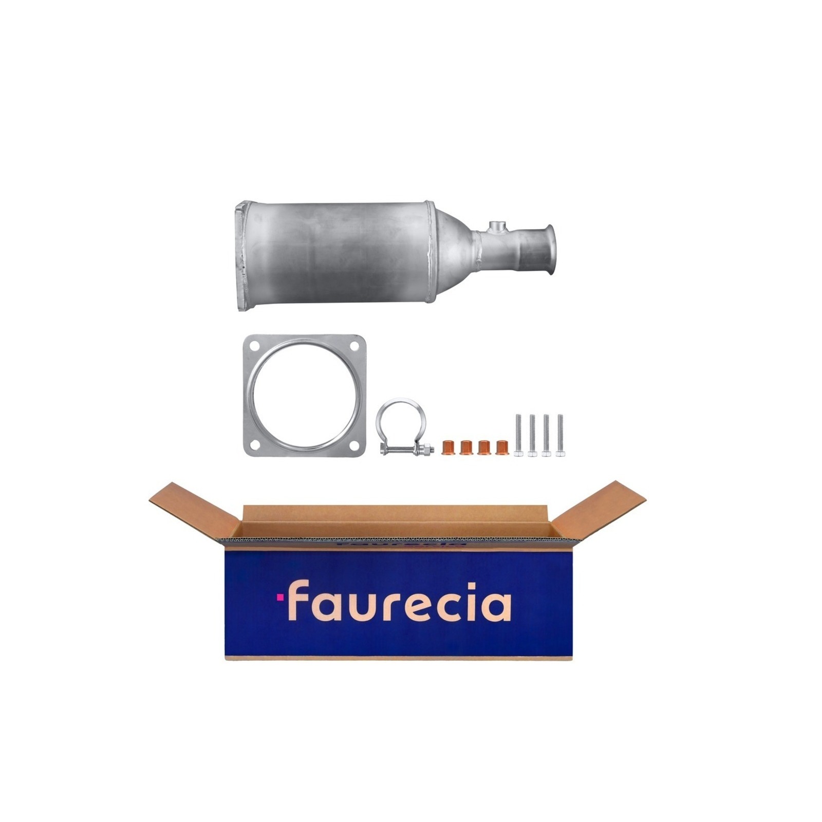 HELLA Ruß-/Partikelfilter, Abgasanlage Easy2Fit – PARTNERED with Faurecia