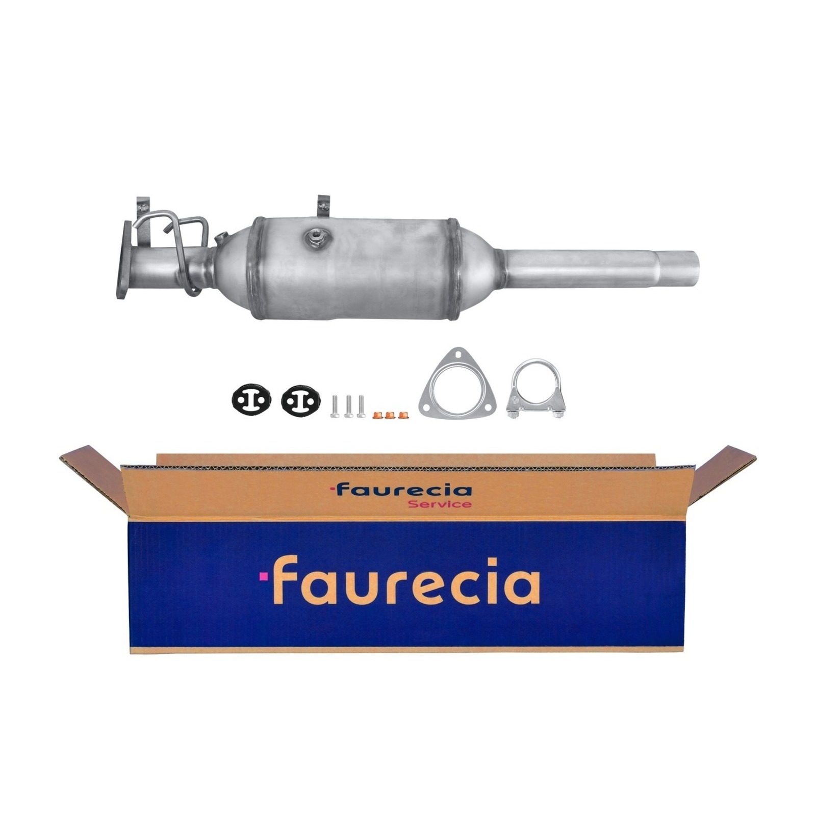 HELLA Ruß-/Partikelfilter, Abgasanlage Easy2Fit – PARTNERED with Faurecia