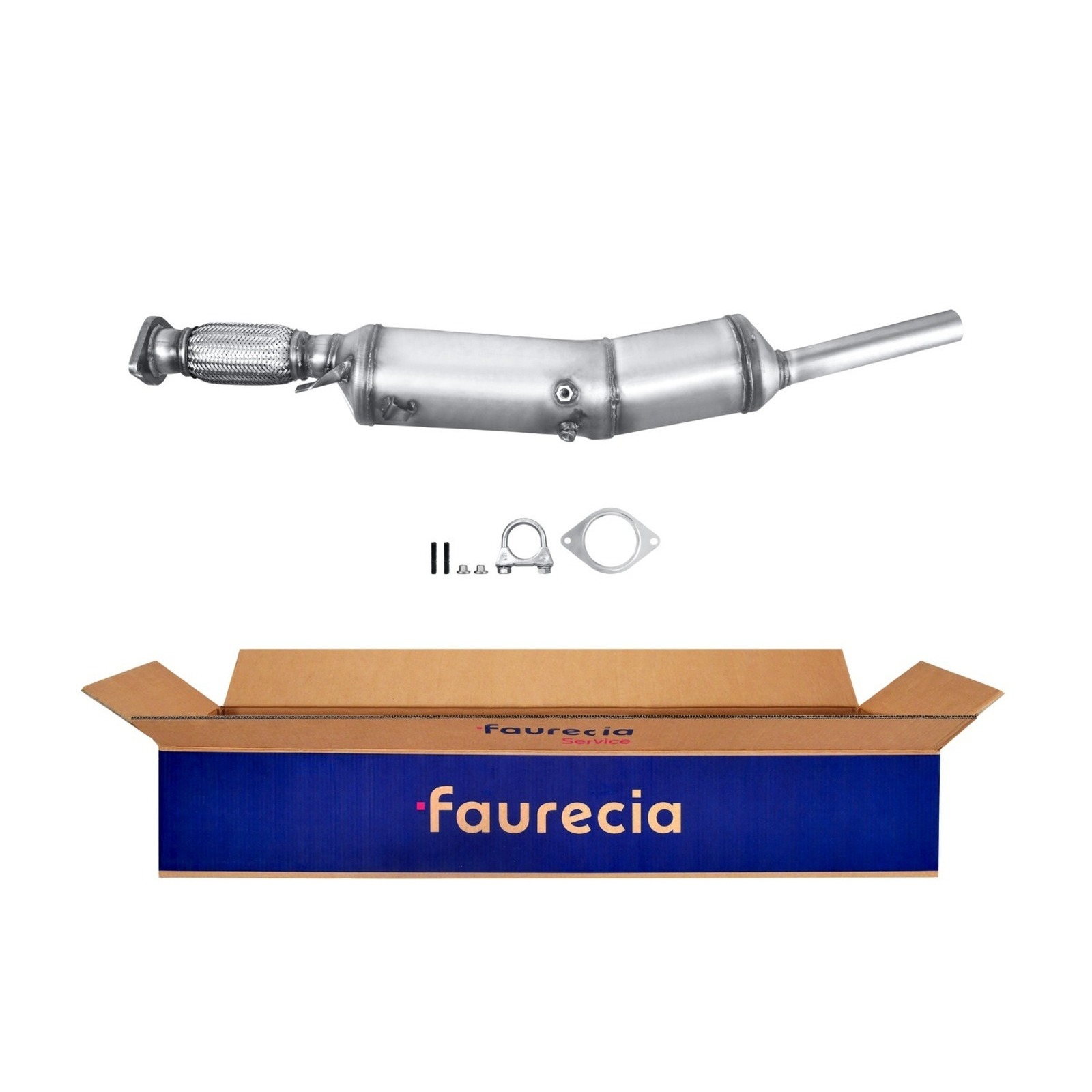 HELLA Soot/Particulate Filter, exhaust system Easy2Fit &ndash; PARTNERED with Faurecia