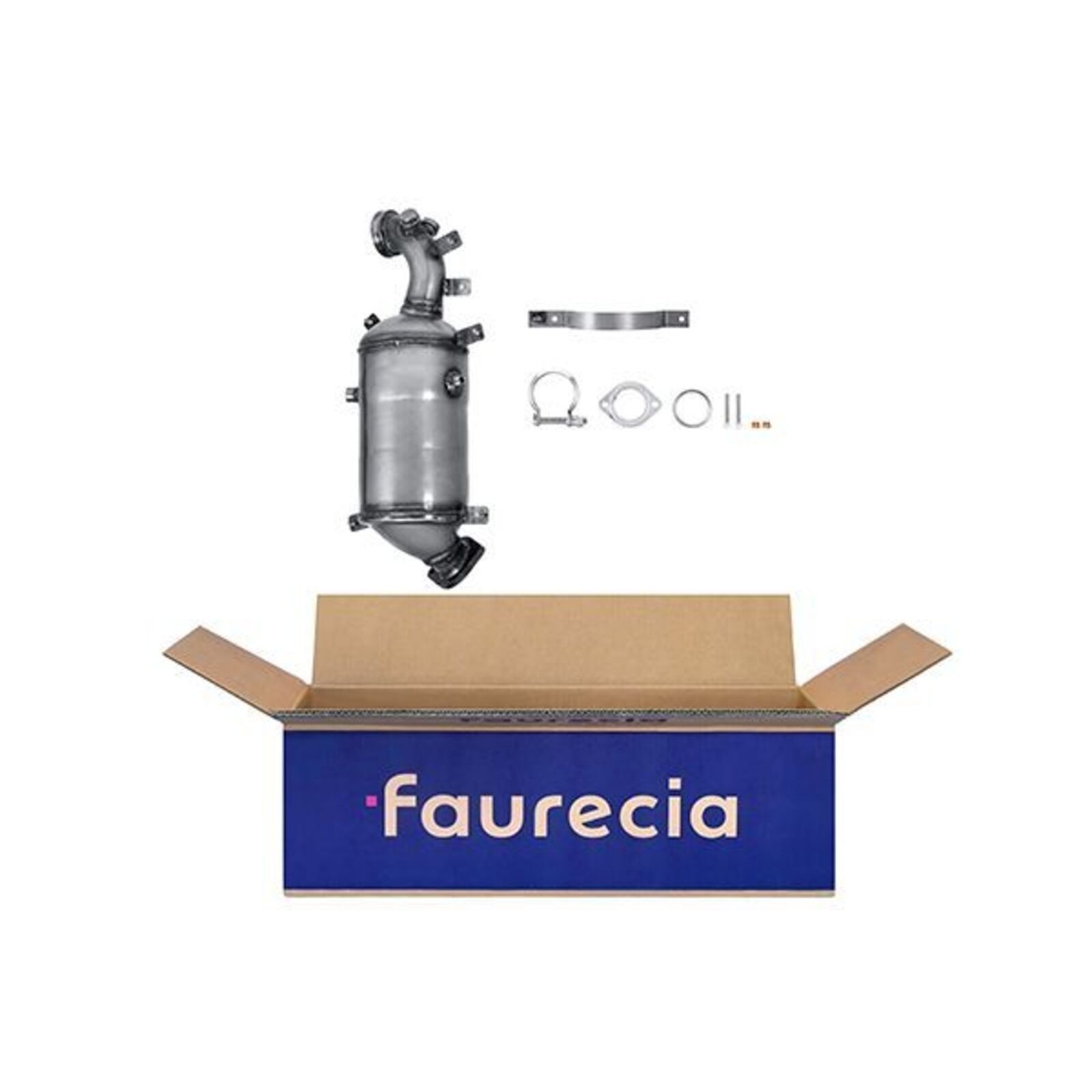 HELLA Ruß-/Partikelfilter, Abgasanlage Easy2Fit – PARTNERED with Faurecia