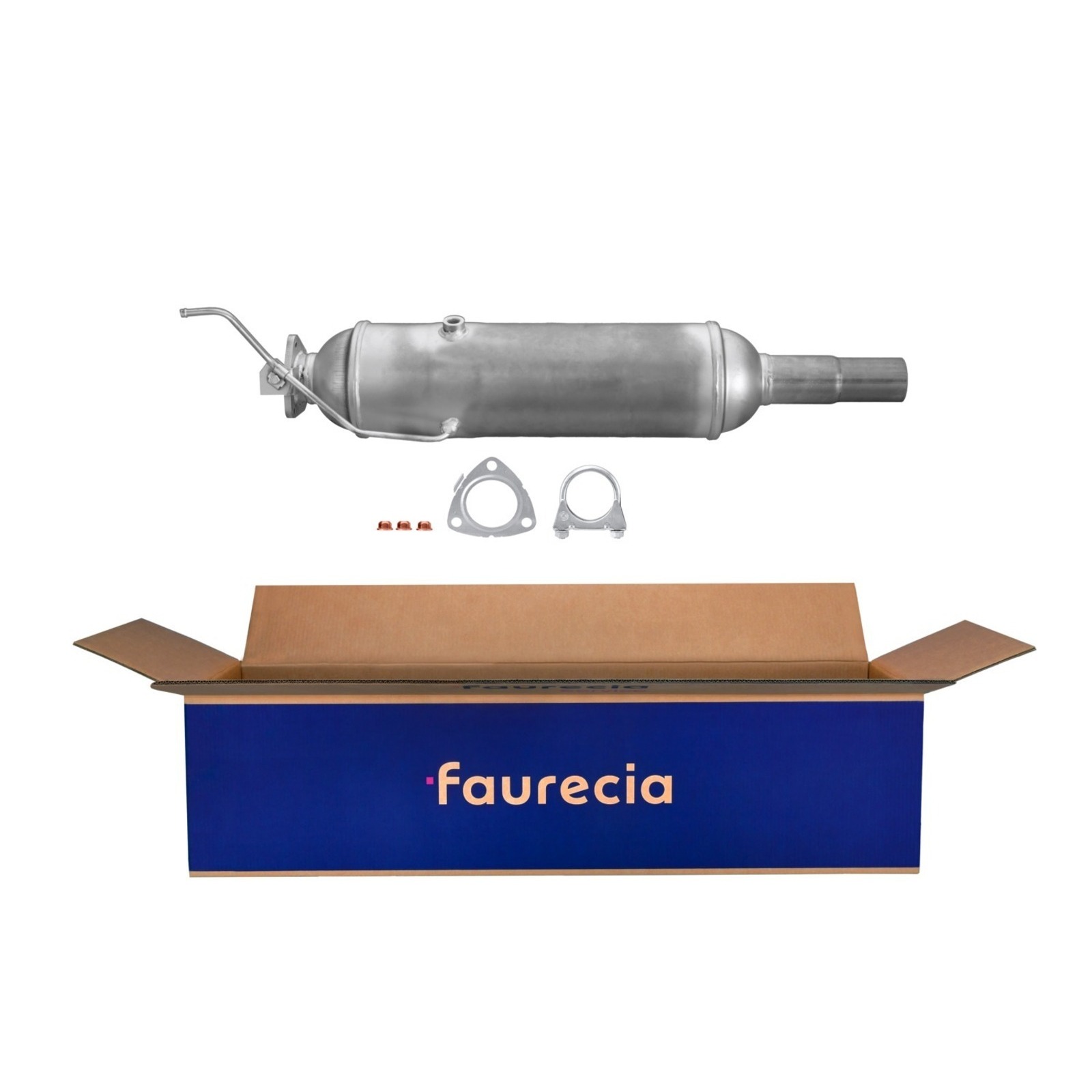 HELLA Ruß-/Partikelfilter, Abgasanlage Easy2Fit – PARTNERED with Faurecia