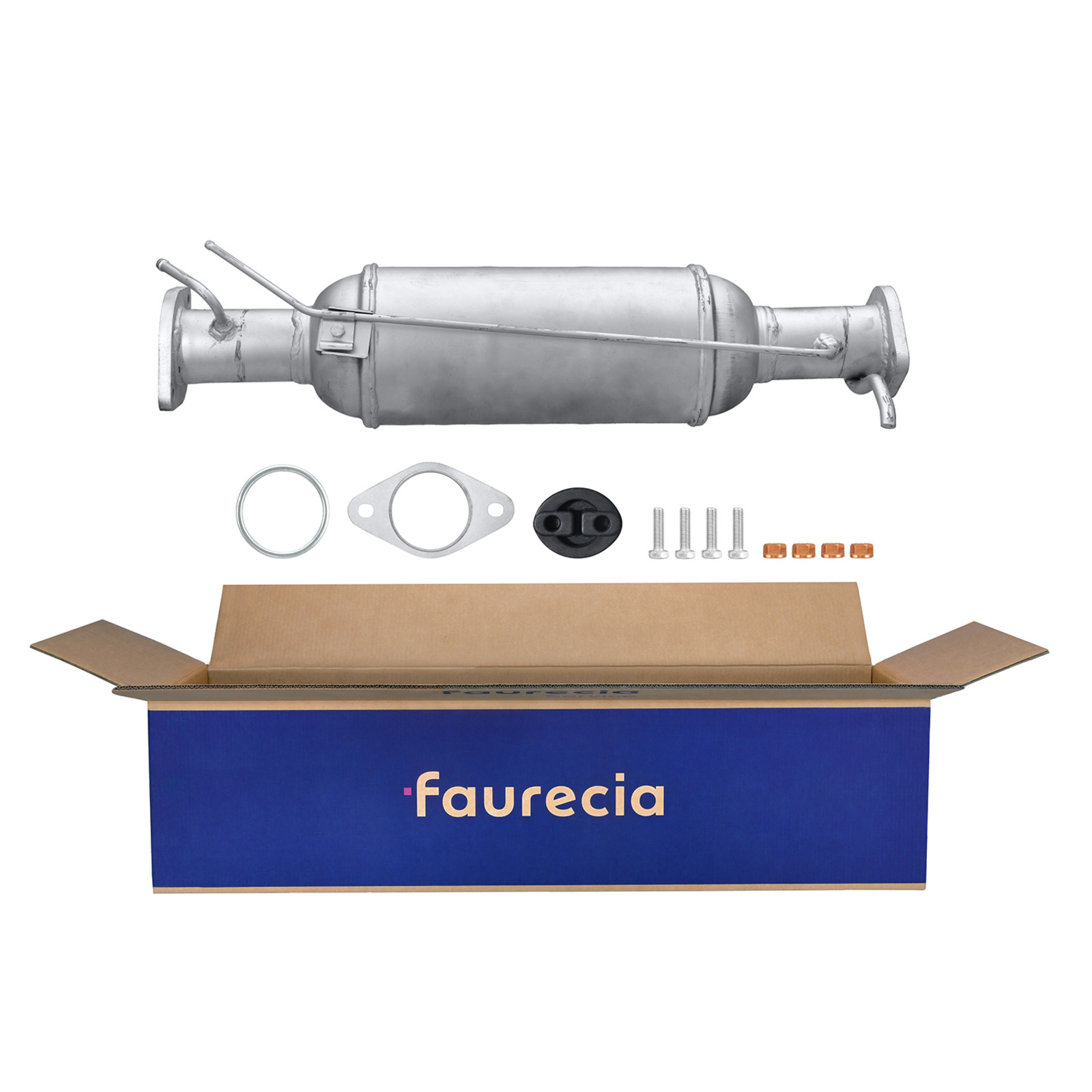 HELLA Ruß-/Partikelfilter, Abgasanlage Easy2Fit – PARTNERED with Faurecia