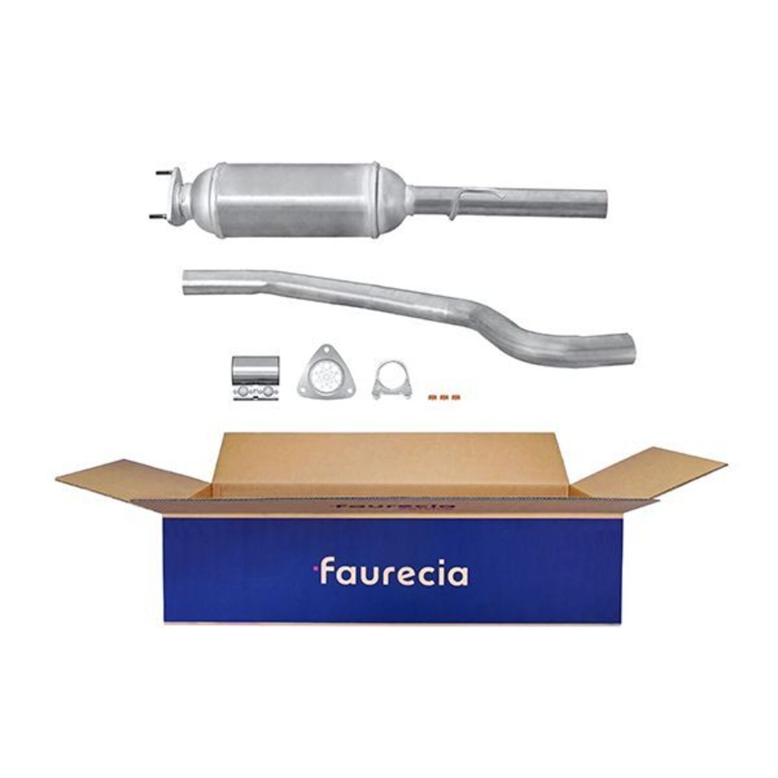 HELLA Ruß-/Partikelfilter, Abgasanlage Easy2Fit – PARTNERED with Faurecia