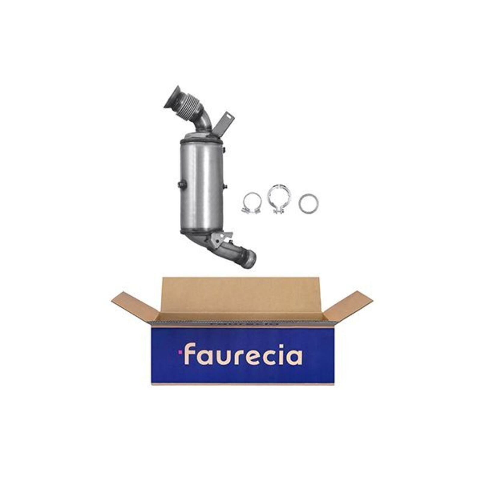 HELLA Soot/Particulate Filter, exhaust system Easy2Fit – PARTNERED with Faurecia