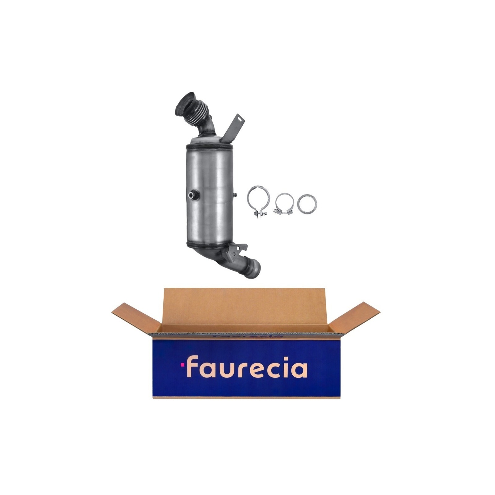 HELLA Ruß-/Partikelfilter, Abgasanlage Easy2Fit – PARTNERED with Faurecia