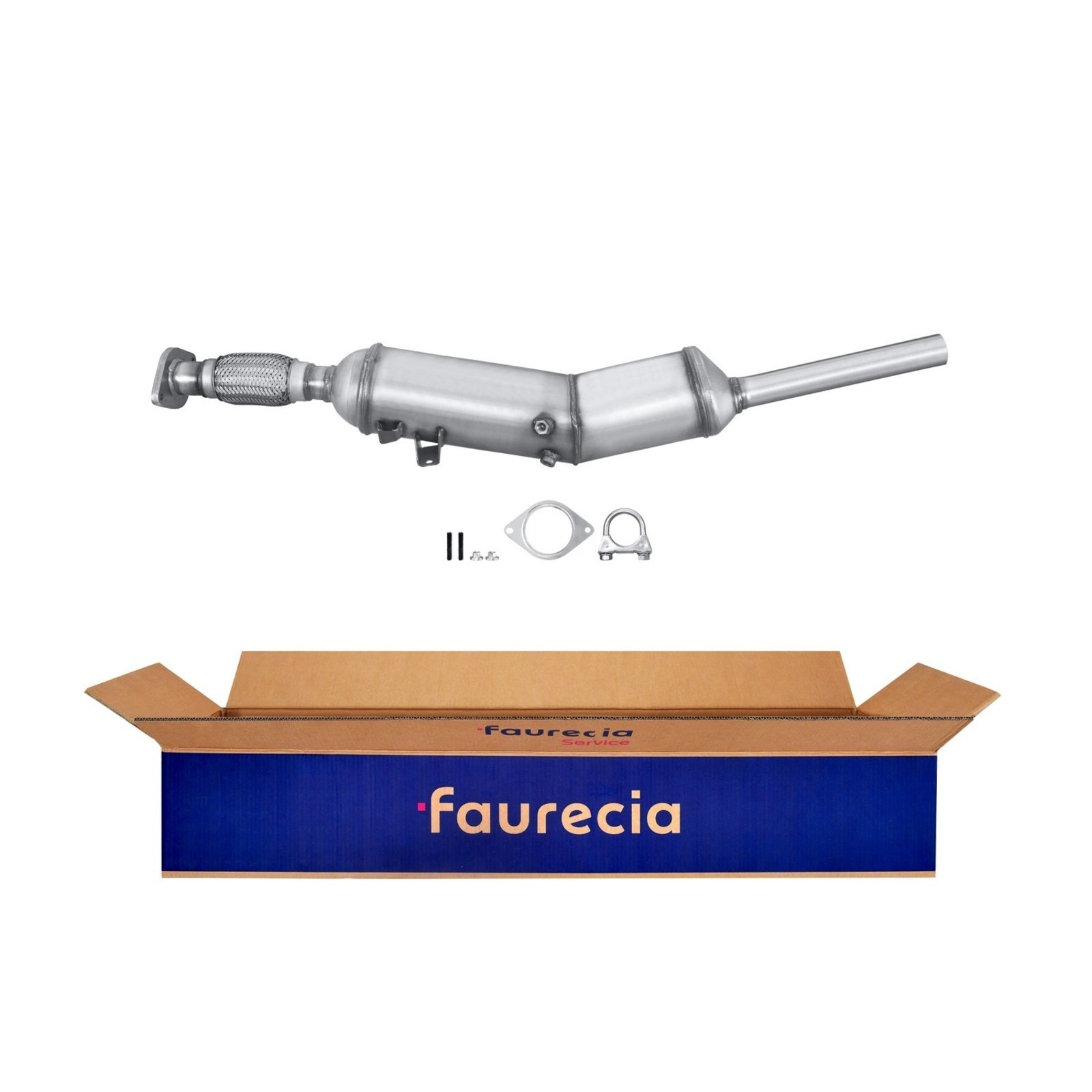 HELLA Ruß-/Partikelfilter, Abgasanlage Easy2Fit – PARTNERED with Faurecia