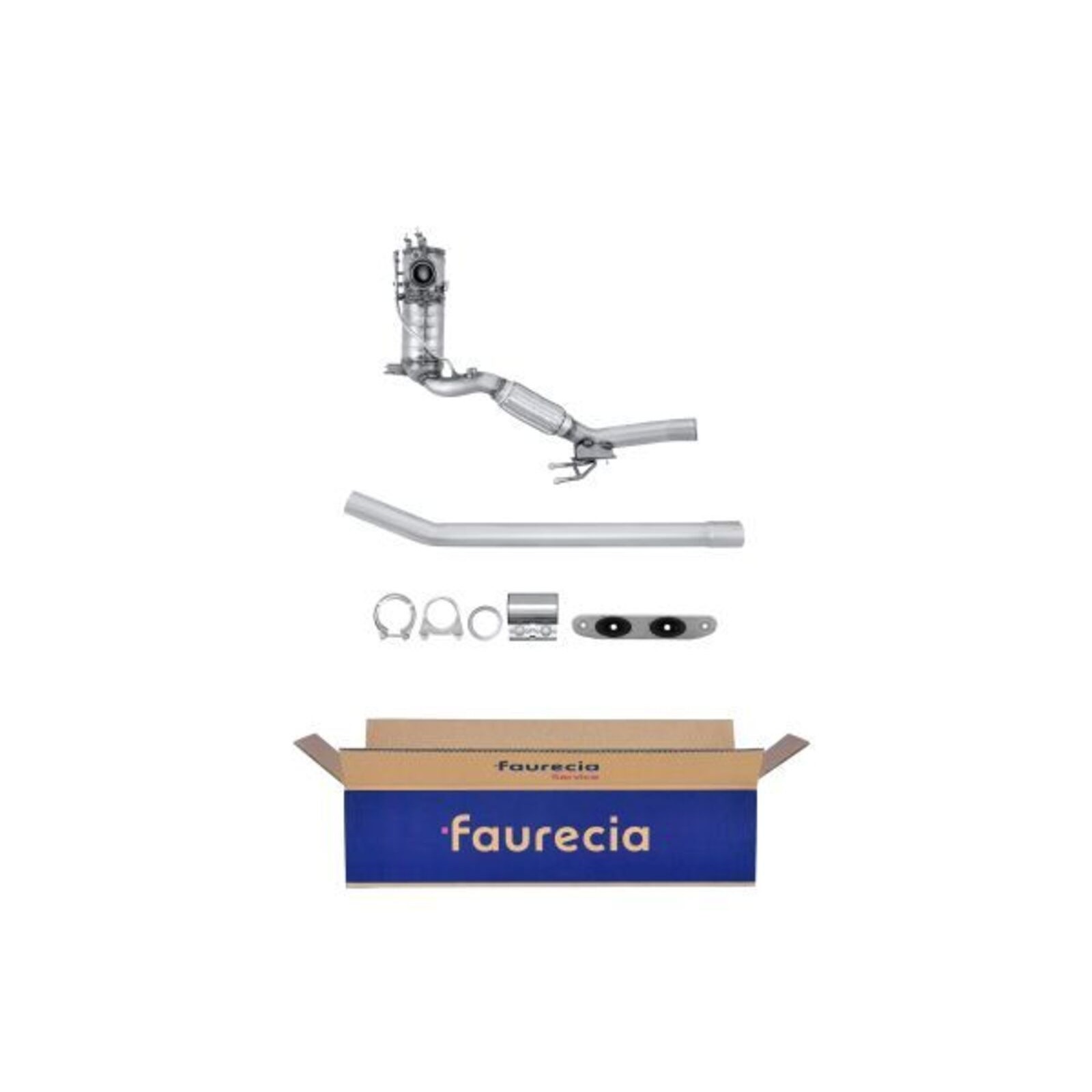 HELLA Ruß-/Partikelfilter, Abgasanlage Easy2Fit – PARTNERED with Faurecia