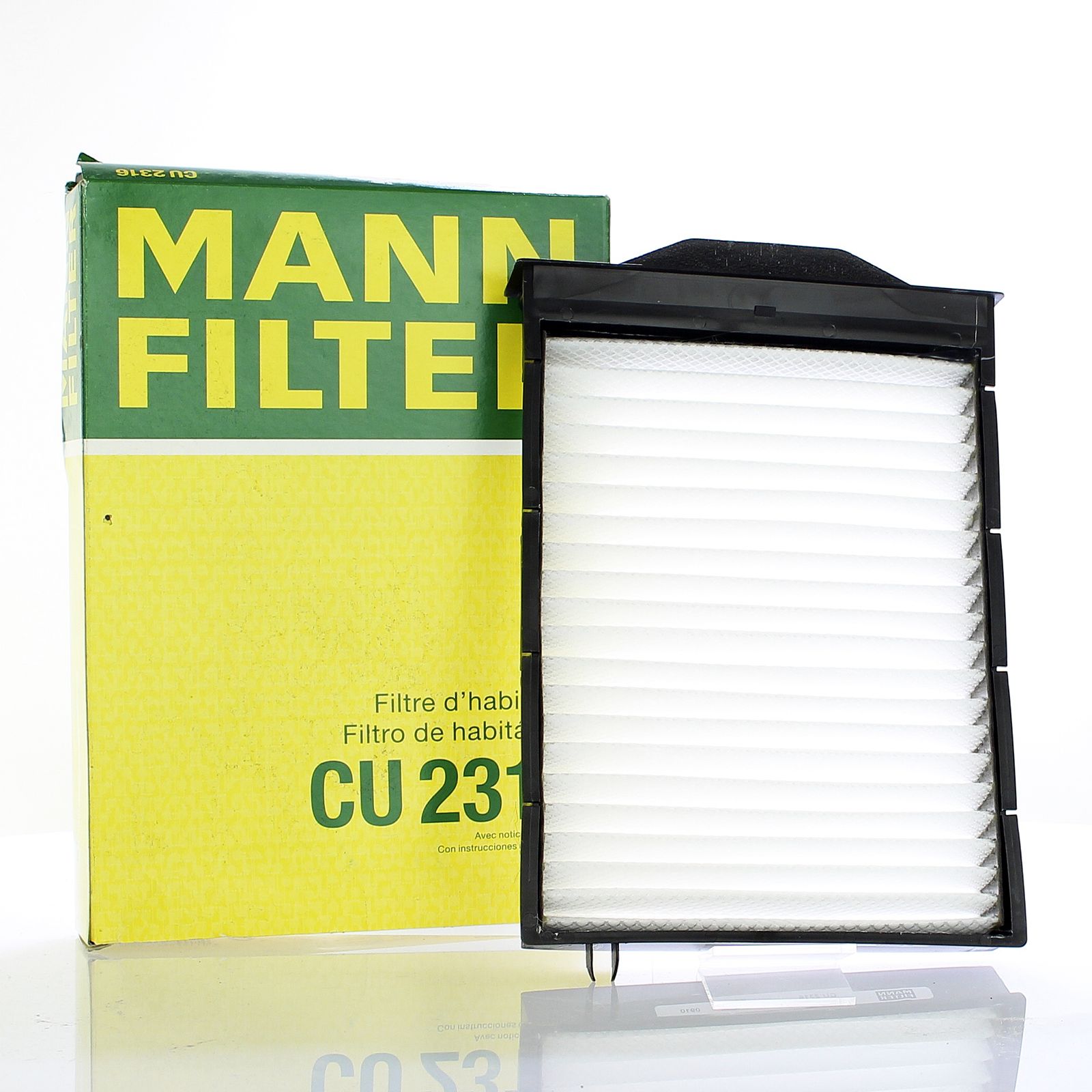 MANN-FILTER Innenraumfilter Filter Innenraumluft CU 2316