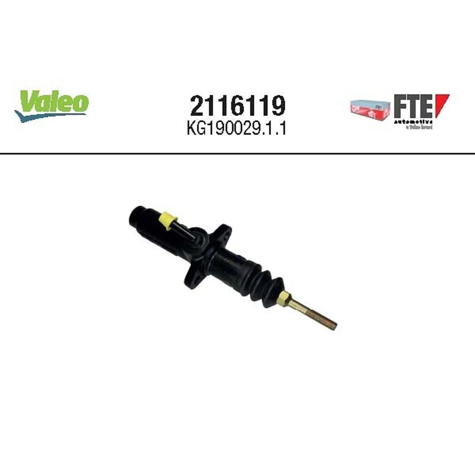 VALEO Geberzylinder, Kupplung FTE CLUTCH ACTUATION 2116119