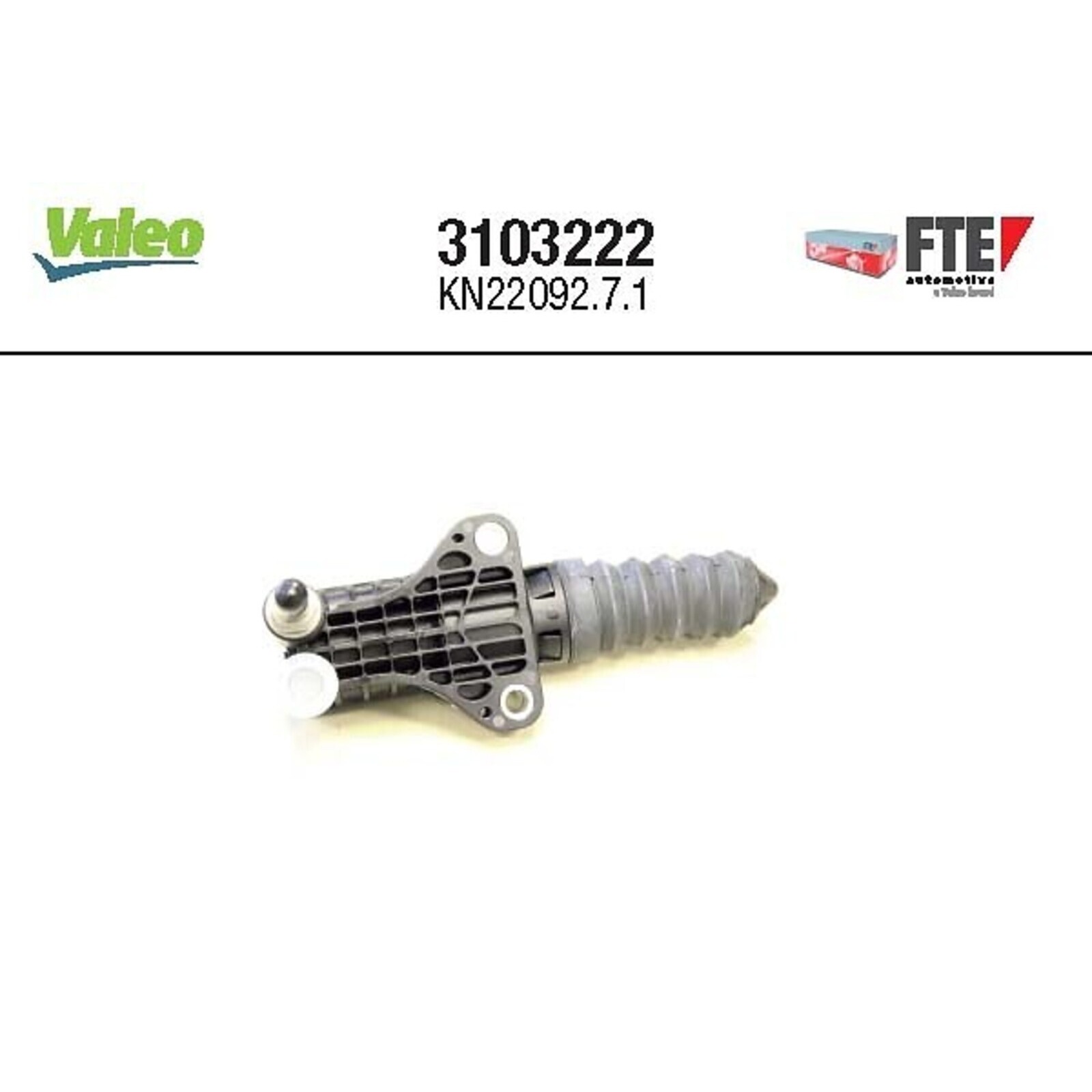 VALEO Nehmerzylinder, Kupplung FTE CLUTCH ACTUATION 3103222