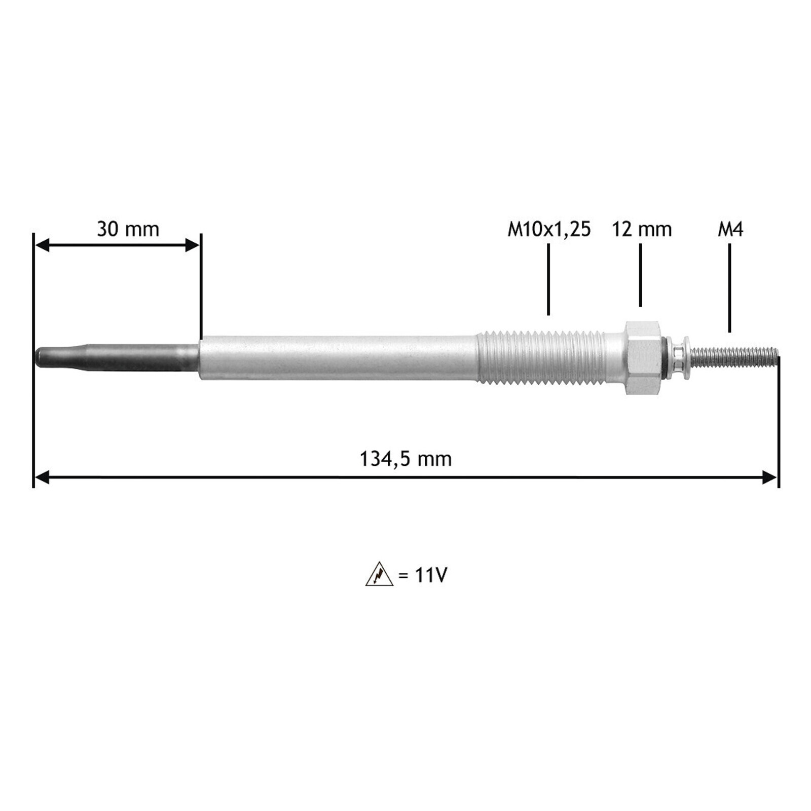 VALEO Gl&uuml;hkerze 345185