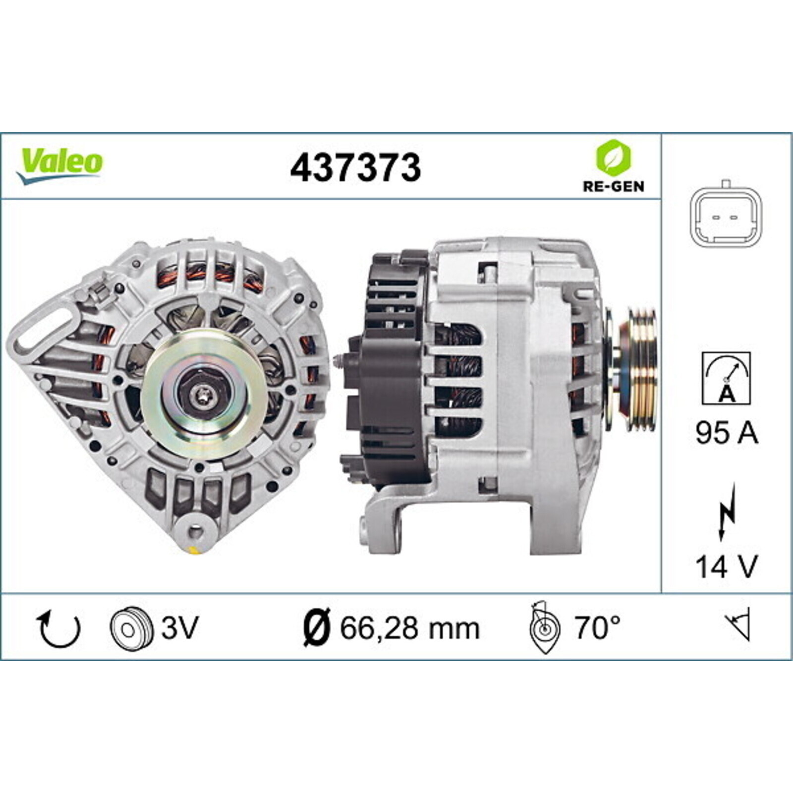 VALEO Generator VALEO RE-GEN AT