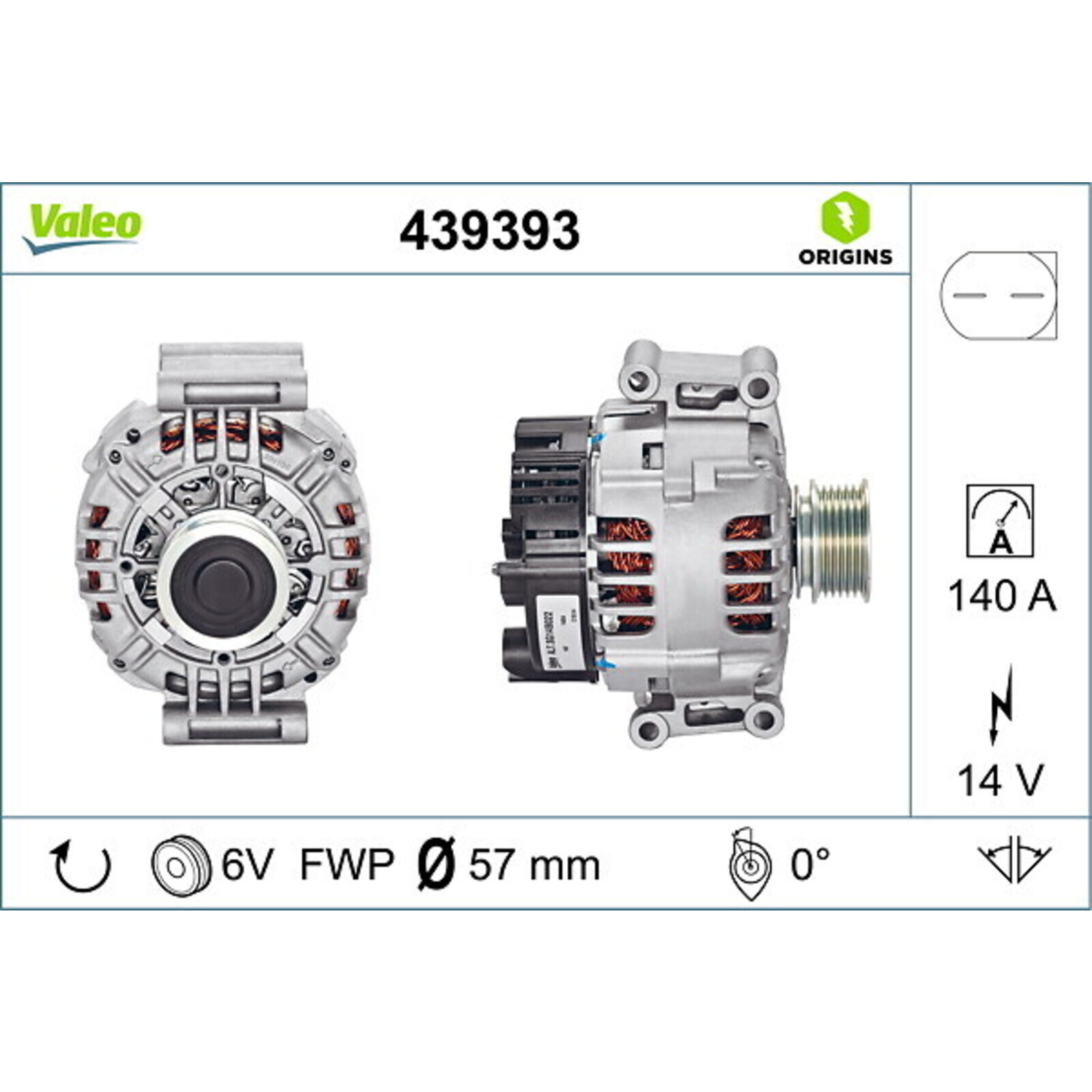 VALEO Generator VALEO ORIGINS NEW