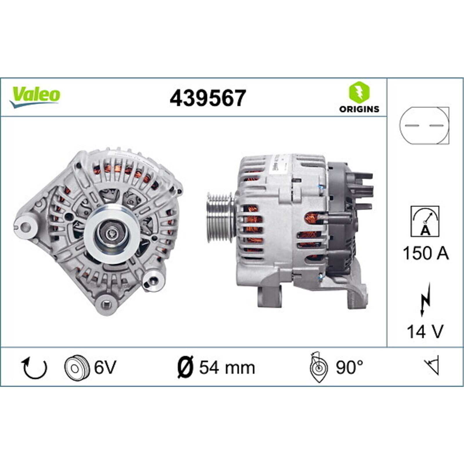 VALEO Generator VALEO ORIGINS NEW