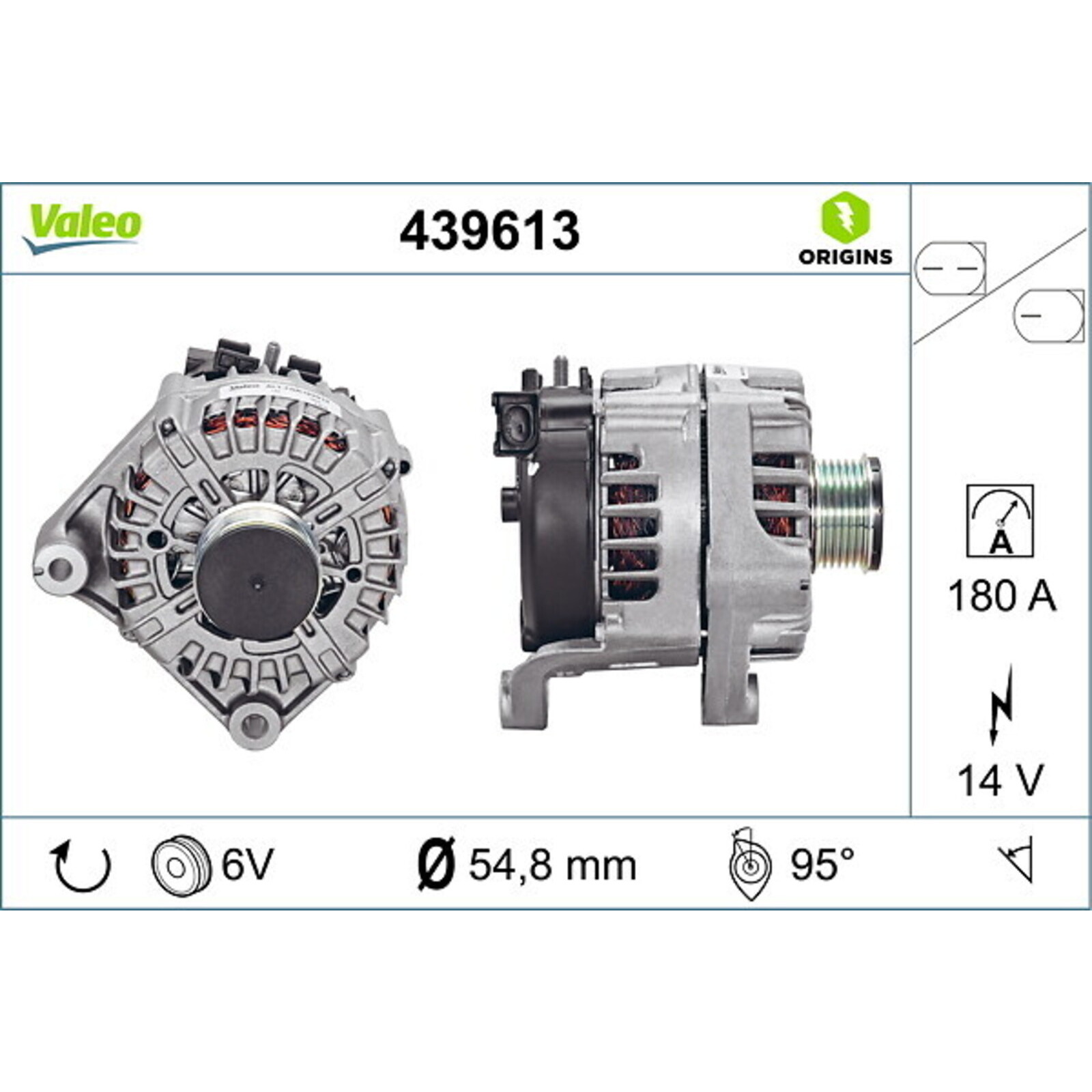 VALEO Generator VALEO ORIGINS NEW