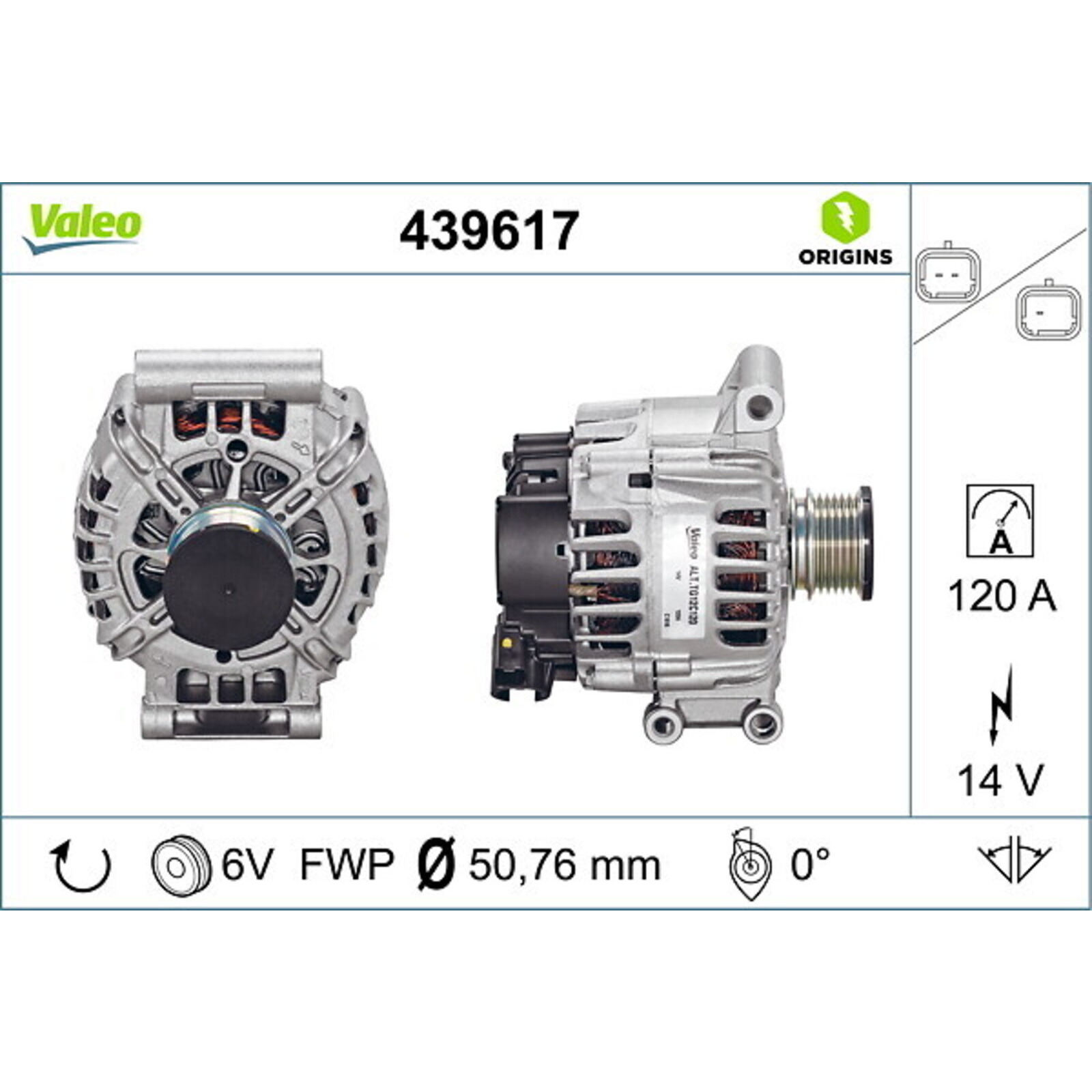 VALEO Generator VALEO ORIGINS NEW