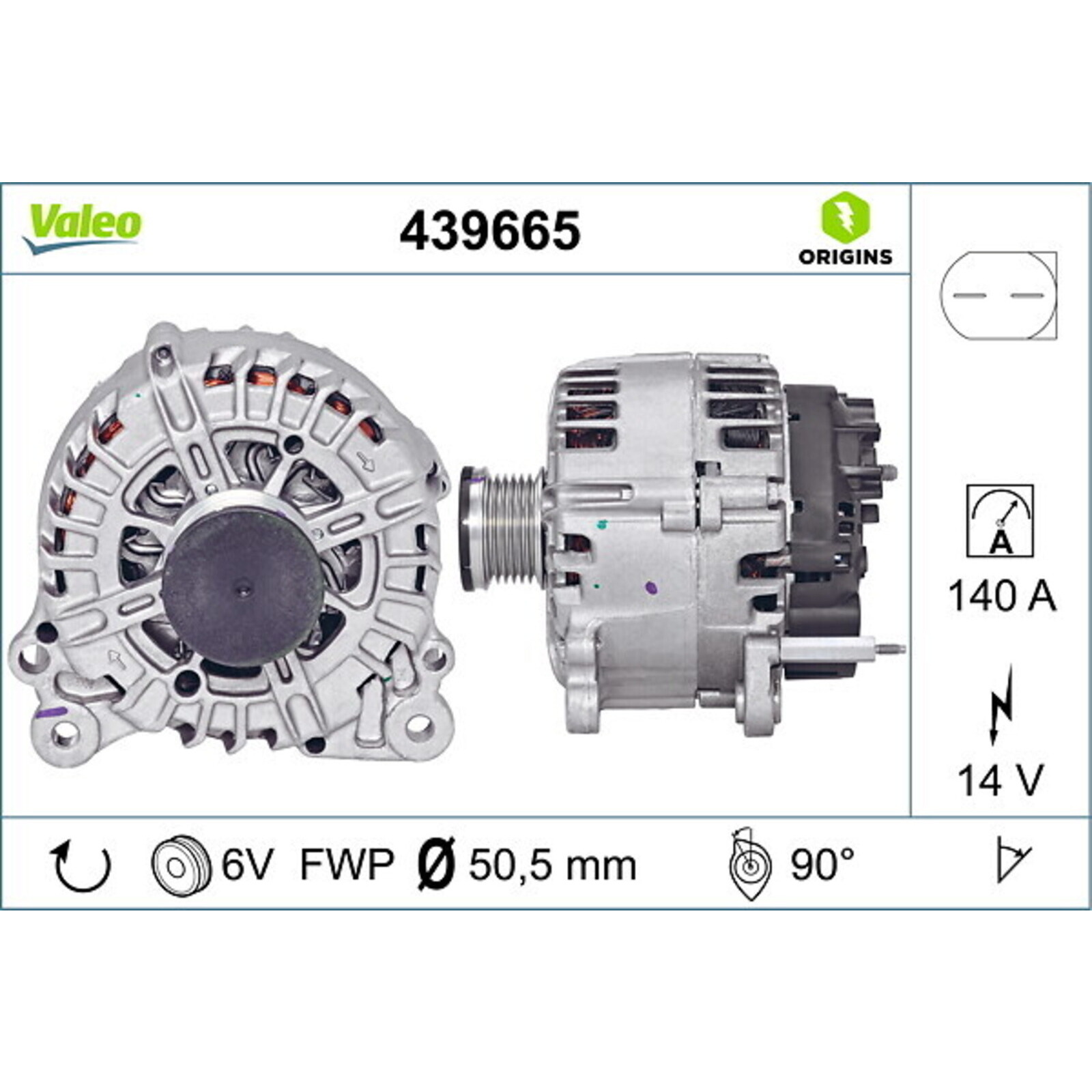 VALEO Generator VALEO ORIGINS NEW