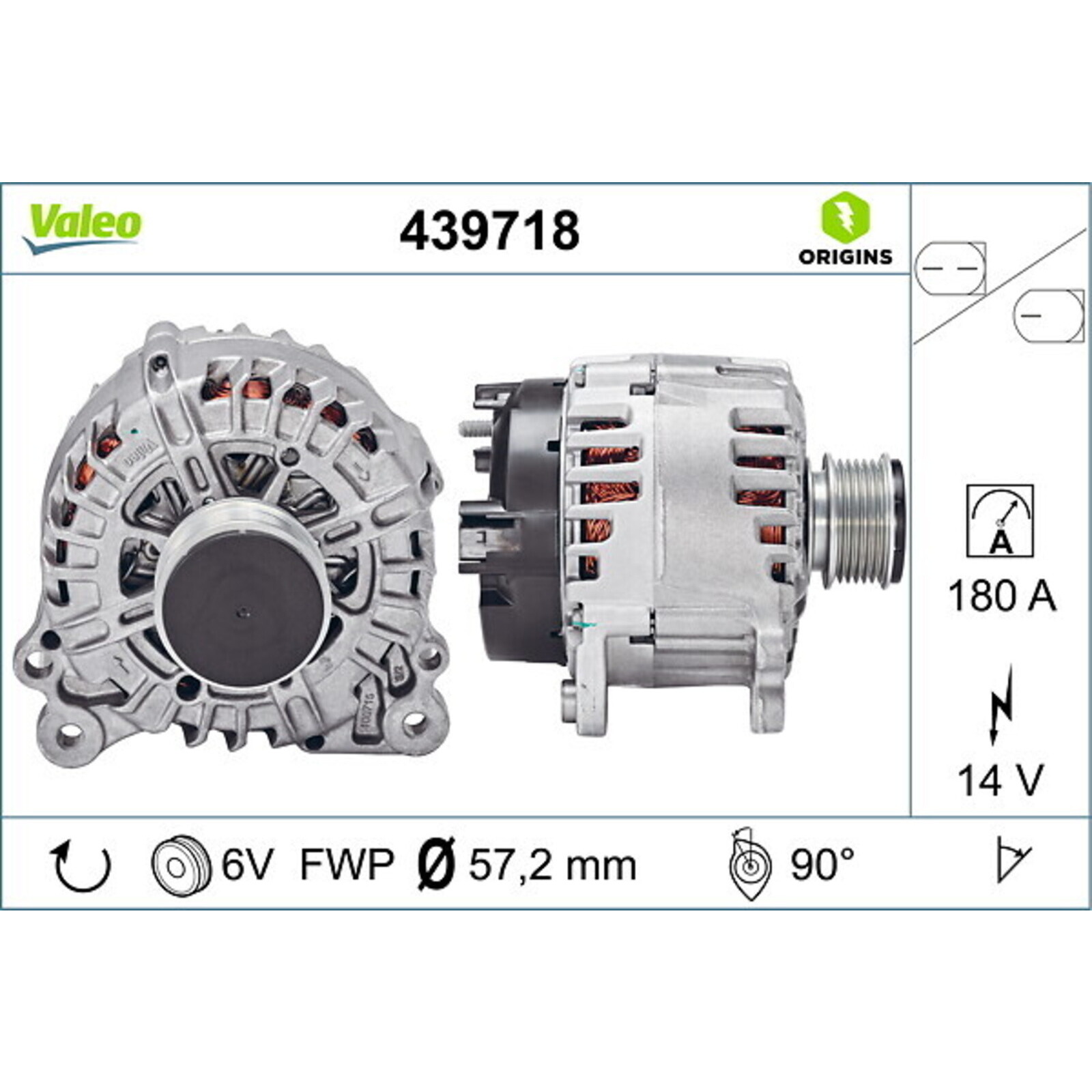 VALEO Generator VALEO ORIGINS NEW