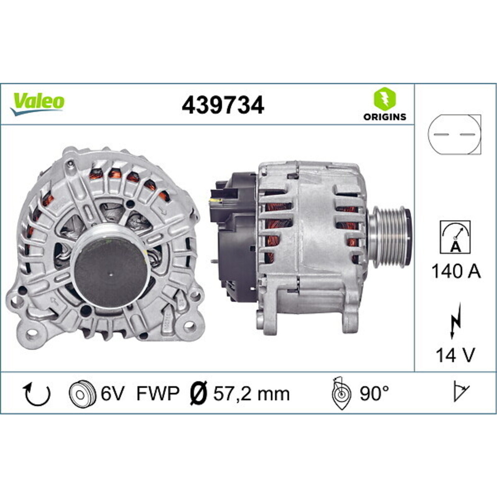 VALEO Generator VALEO ORIGINS NEW