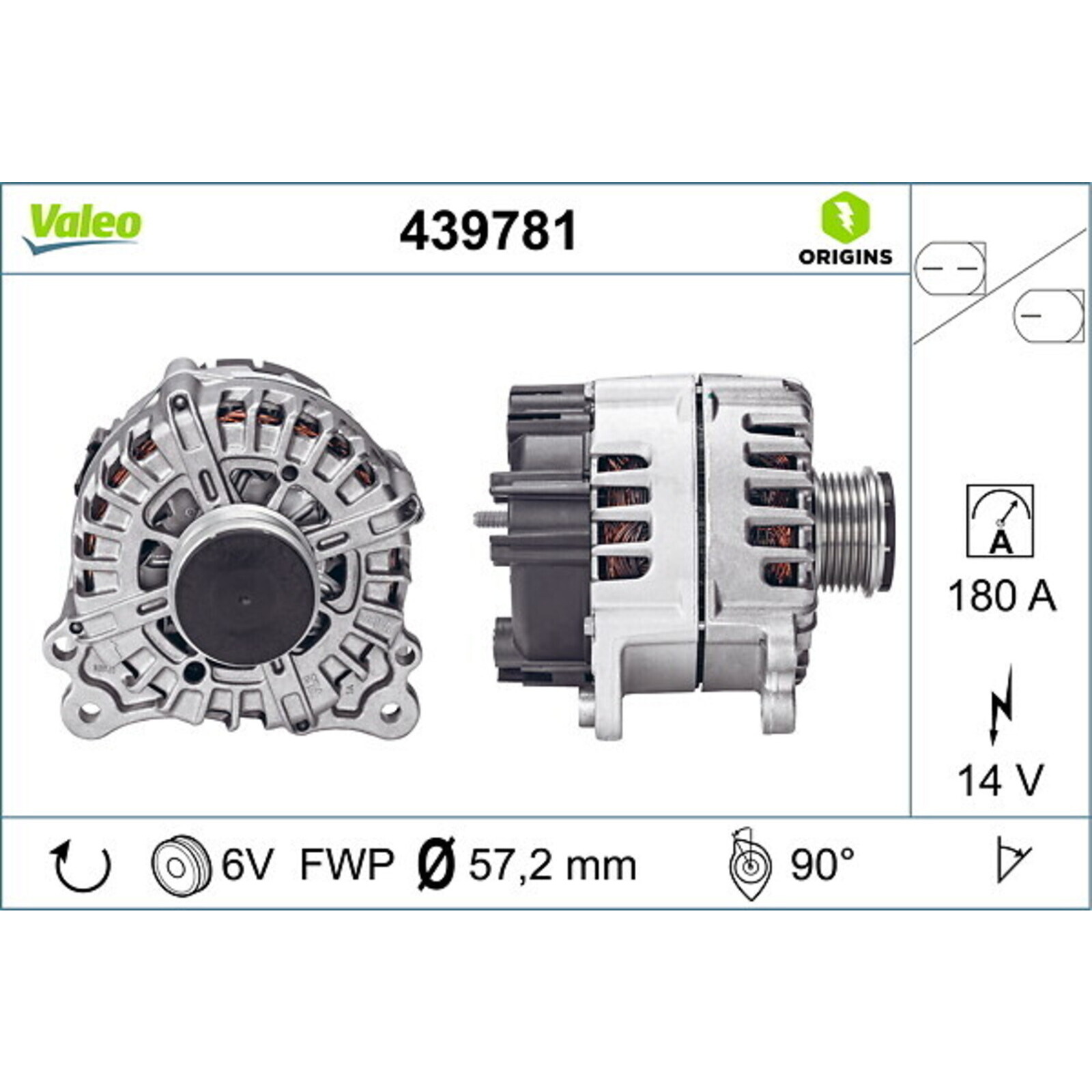 VALEO Generator VALEO ORIGINS NEW