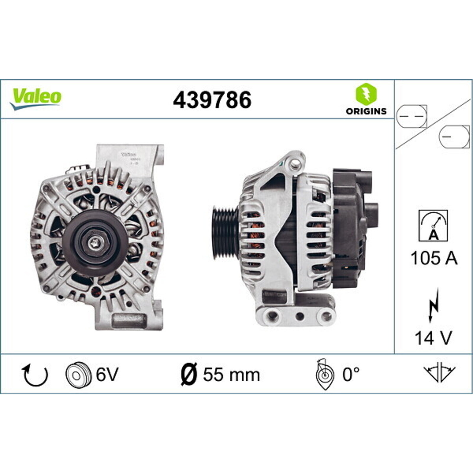 VALEO Generator VALEO ORIGINS NEW