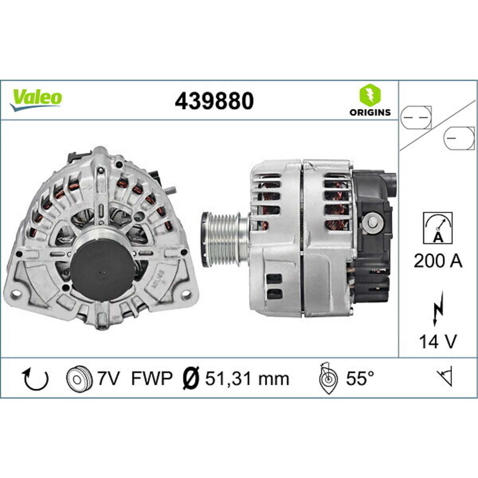 VALEO Generator VALEO ORIGINS NEW