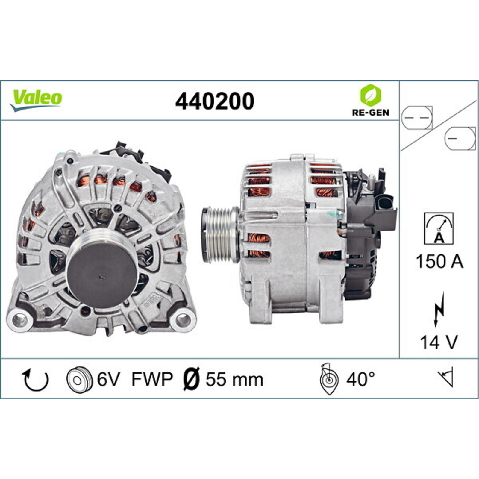 VALEO Generator VALEO RE-GEN AT