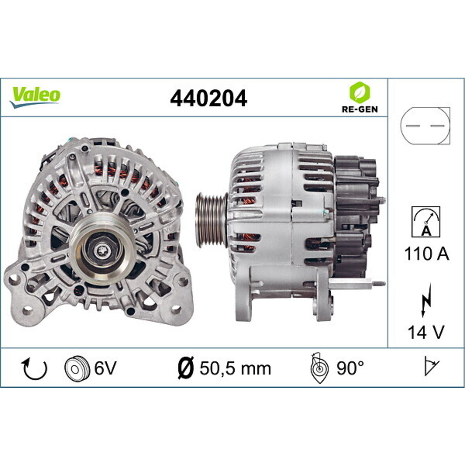 VALEO Generator VALEO RE-GEN AT