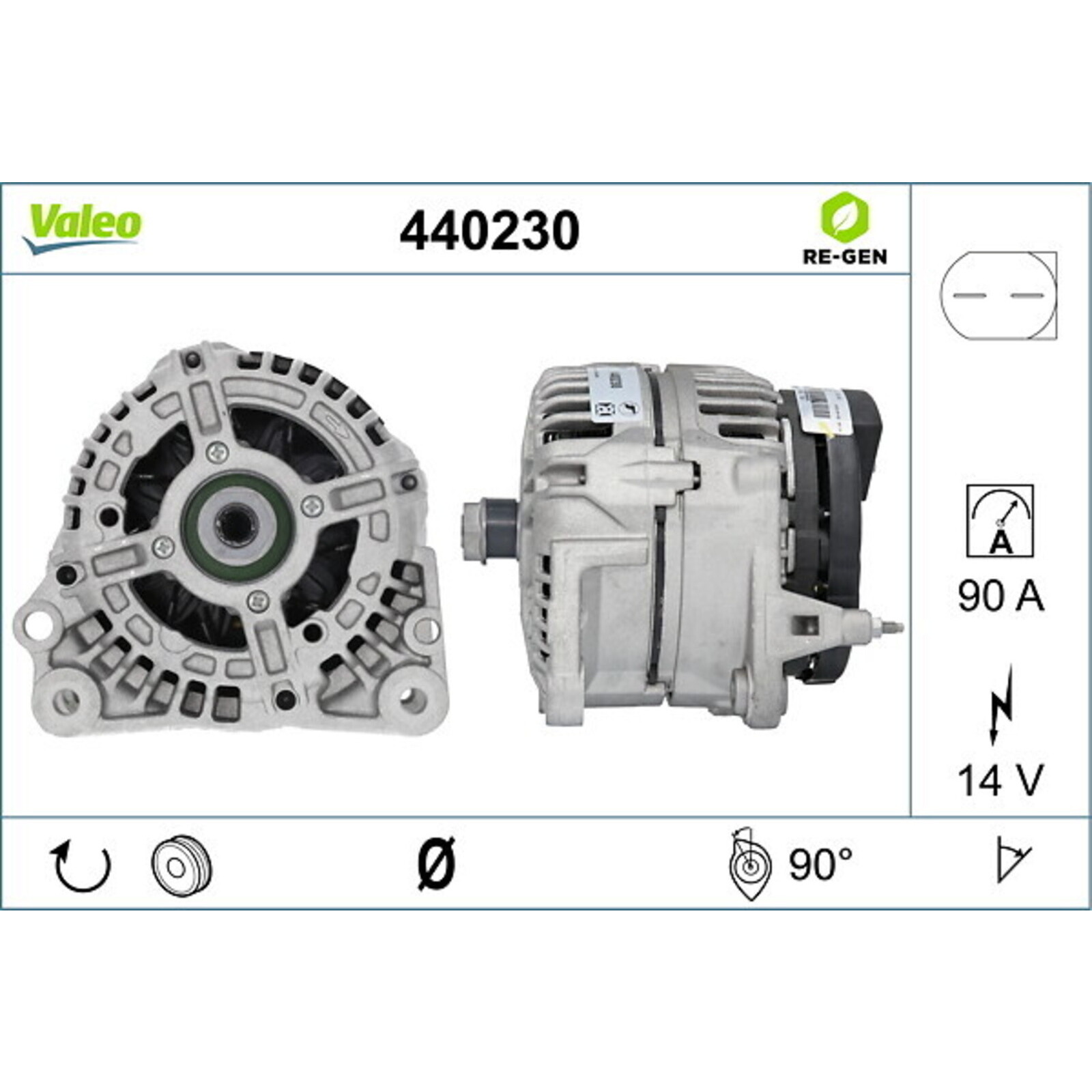 VALEO Generator VALEO RE-GEN AT