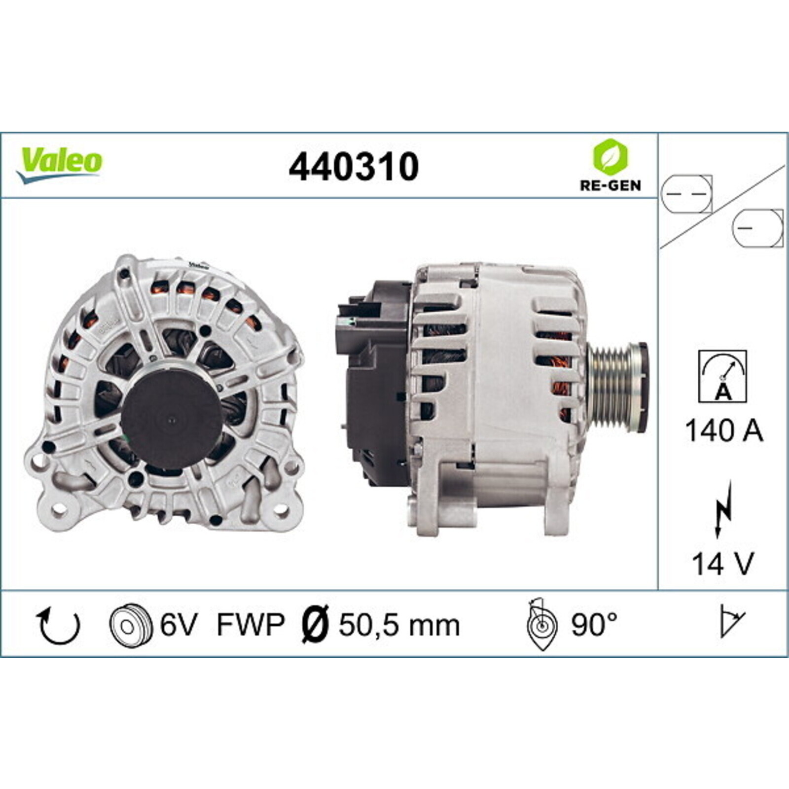 VALEO Generator VALEO RE-GEN AT