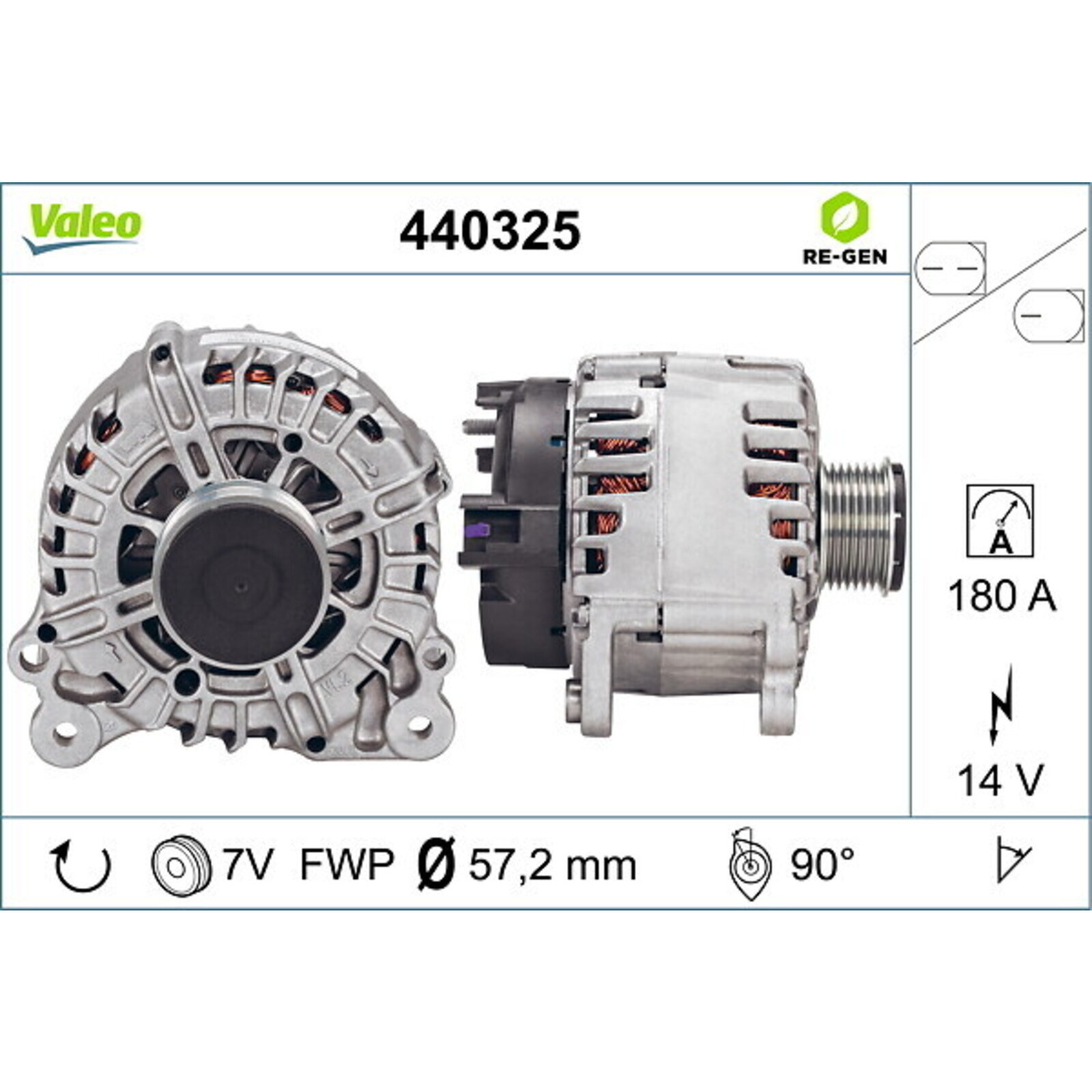 VALEO Generator VALEO RE-GEN AT