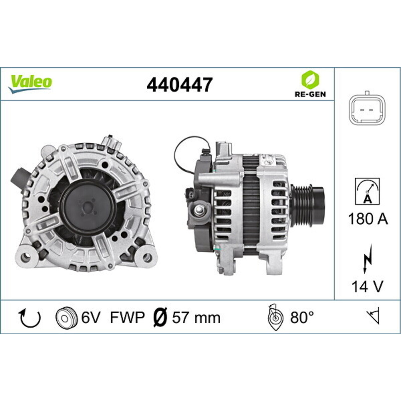 VALEO Generator REMANUFACTURED PREMIUM