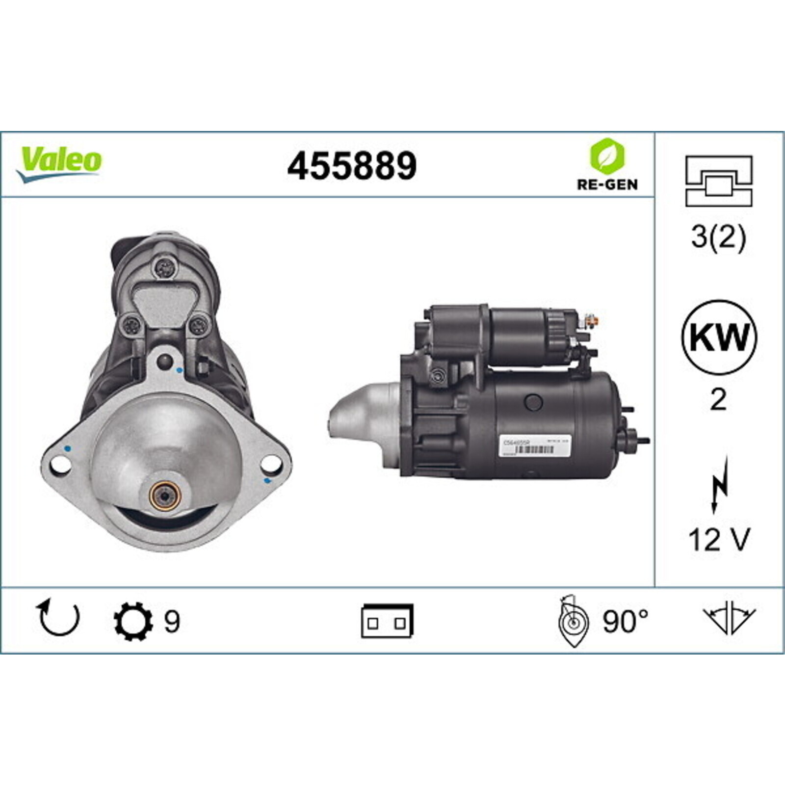 VALEO Starter VALEO RE-GEN AT