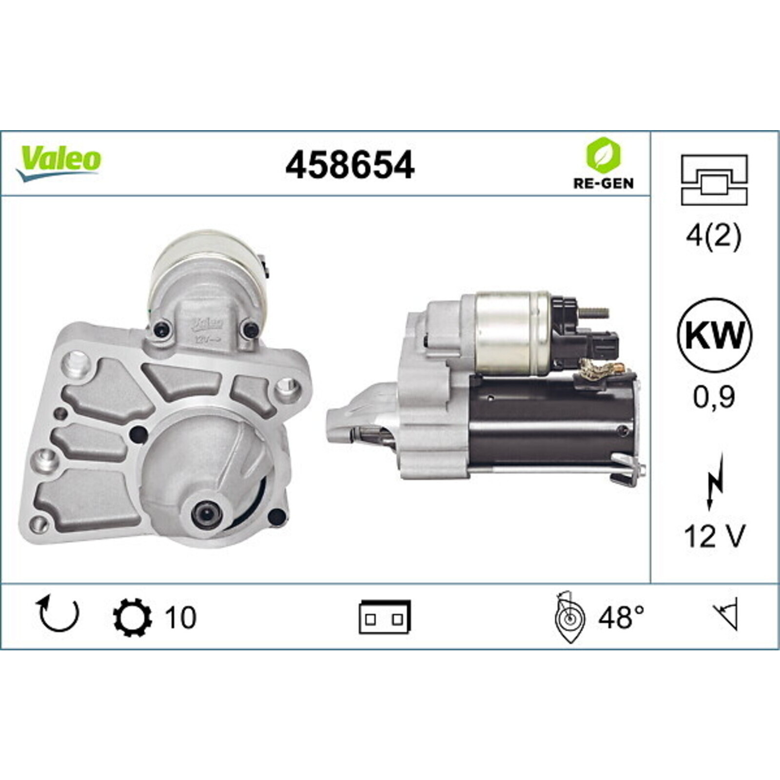 VALEO Starter VALEO RE-GEN AT