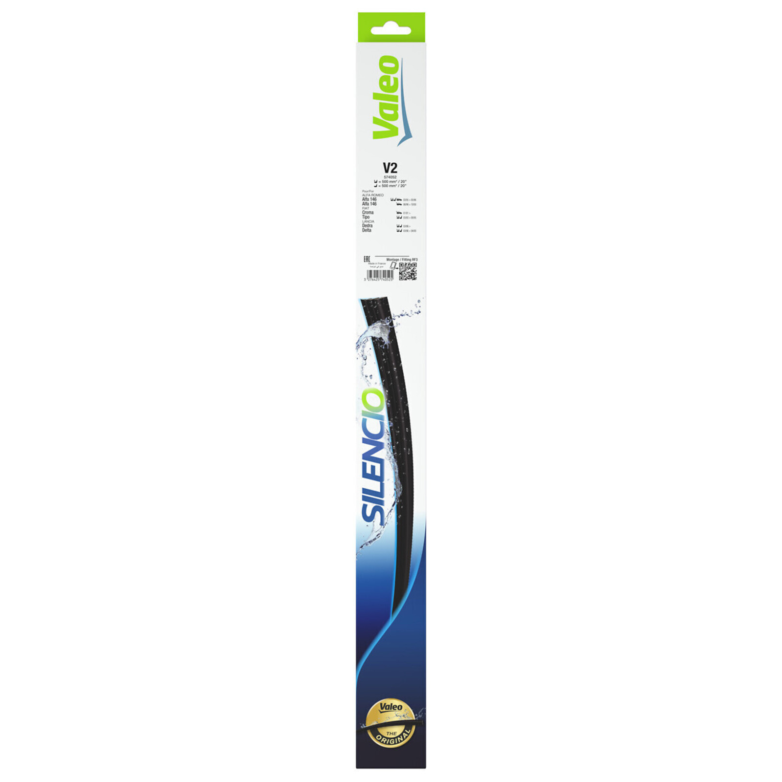 VALEO Wiper Blade Rubber SILENCIO CONVENTIONAL SET