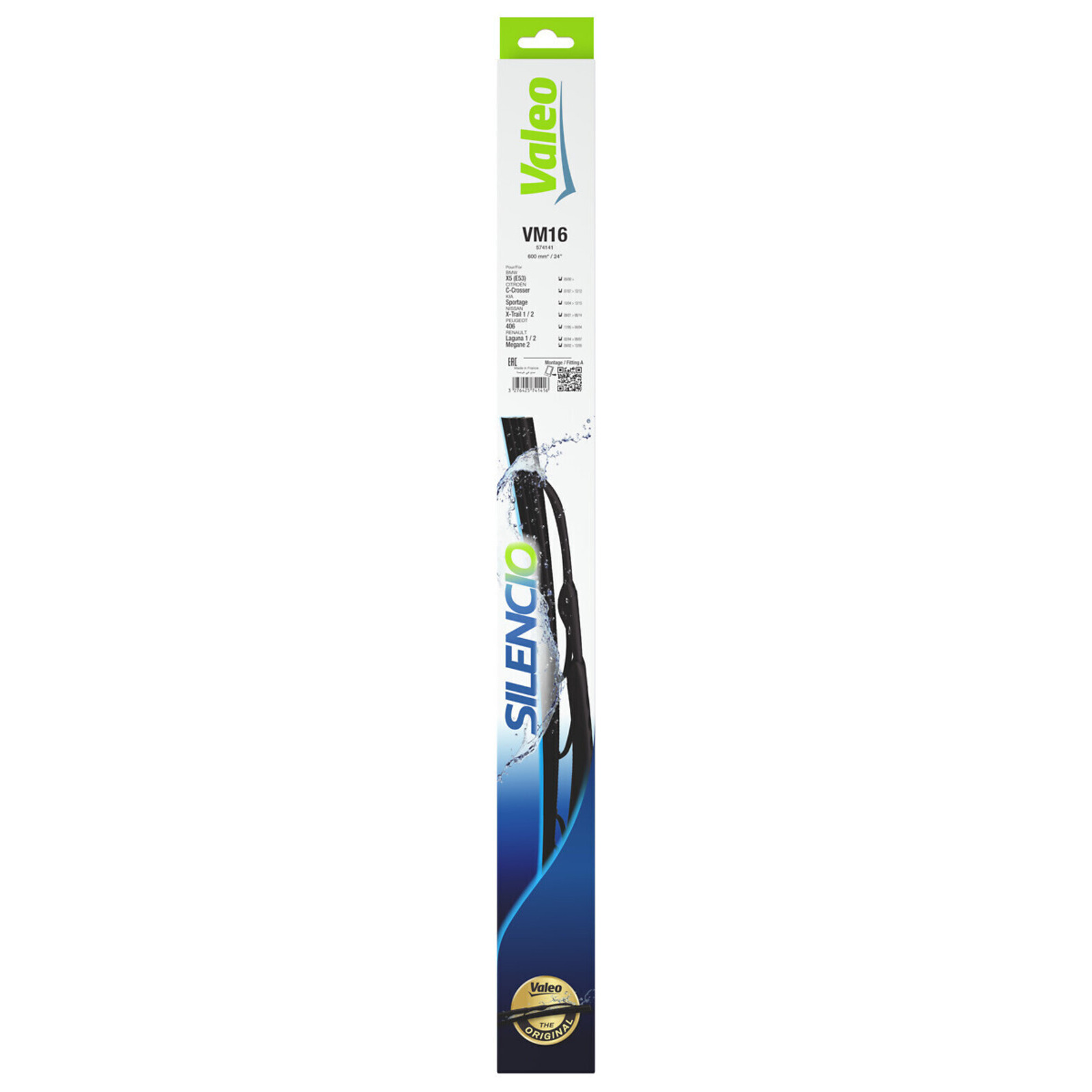 VALEO Wischblatt SILENCIO CONVENTIONAL SINGLE
