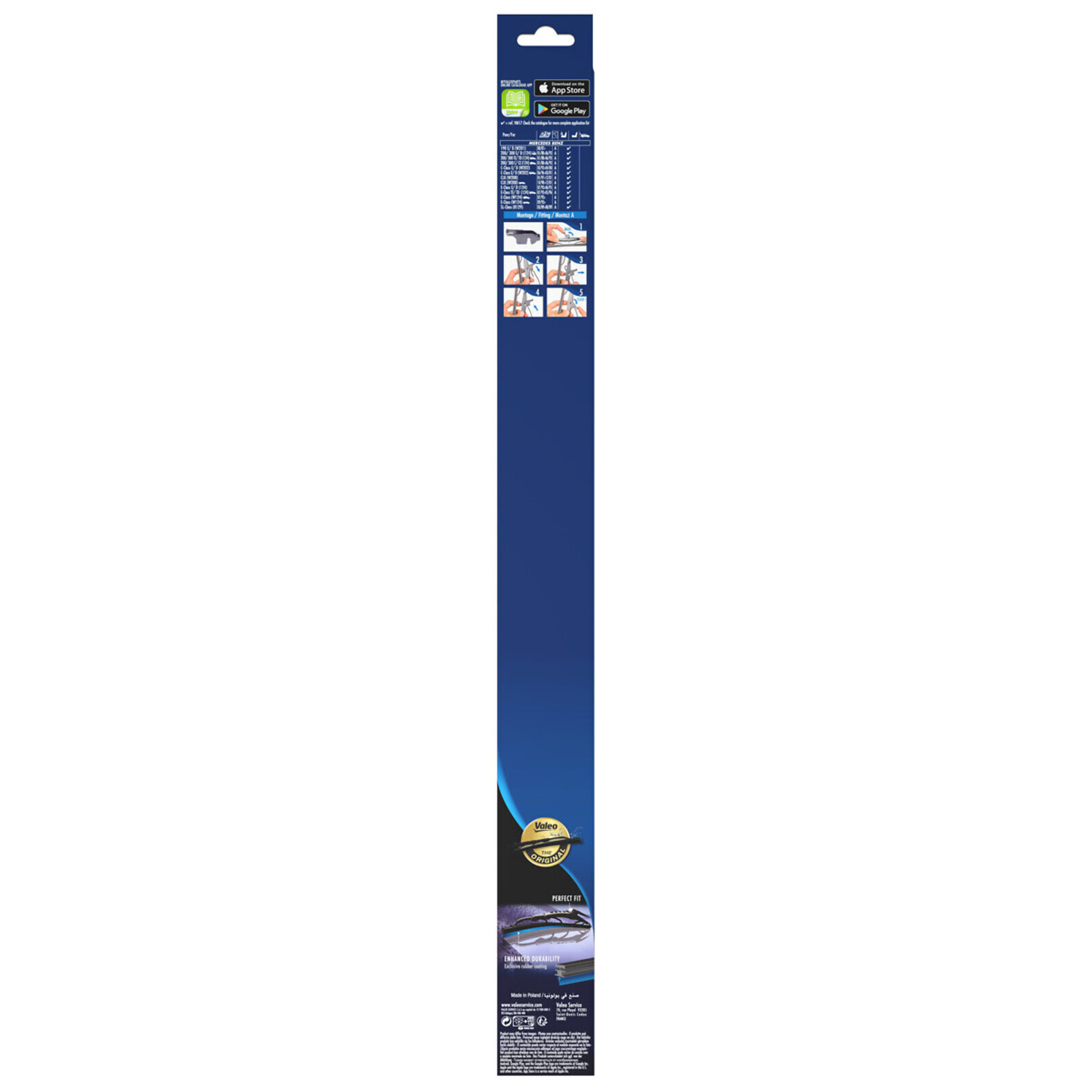 VALEO Wischblatt SILENCIO CONVENTIONAL SINGLE