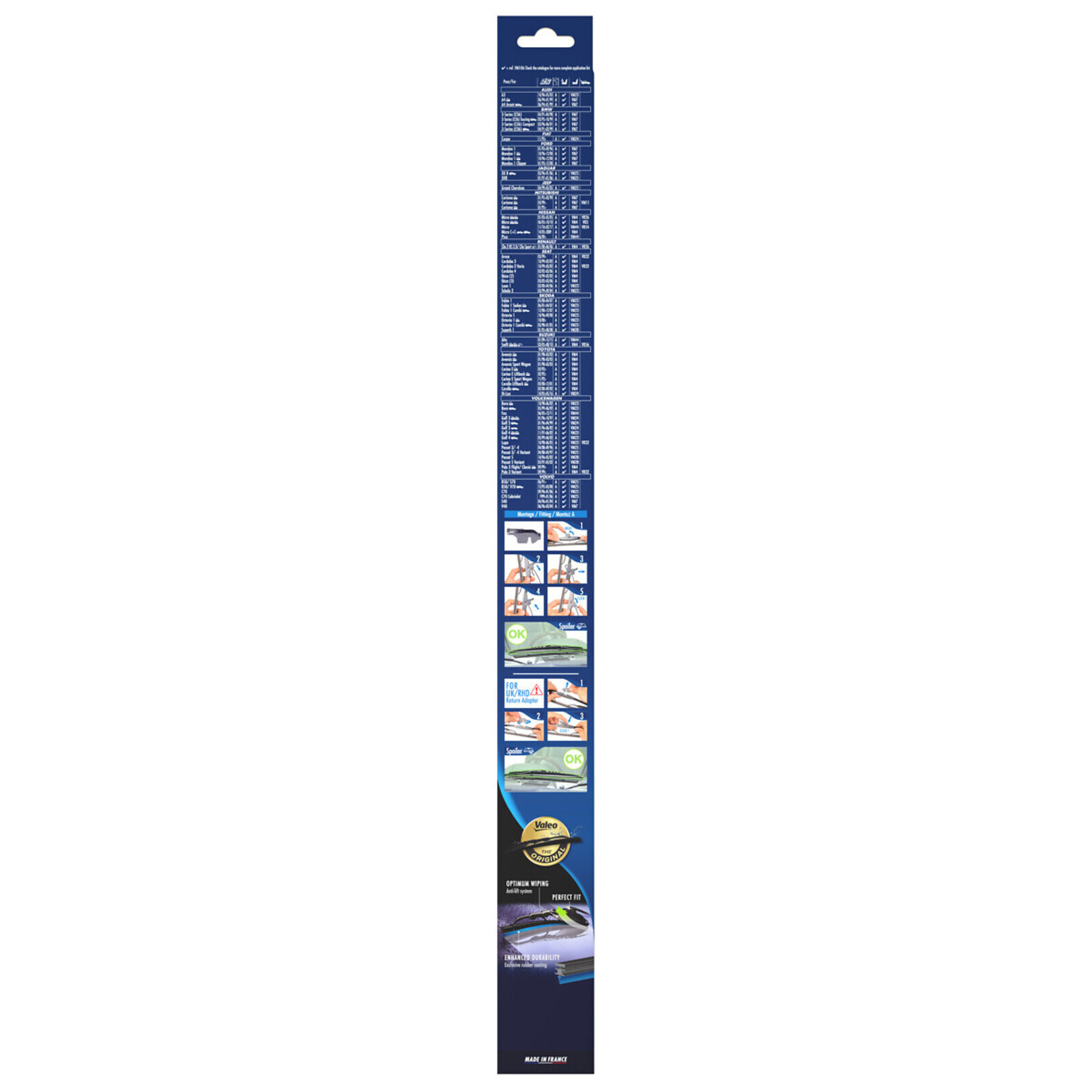 VALEO Wischblatt SILENCIO CONVENTIONAL SINGLE