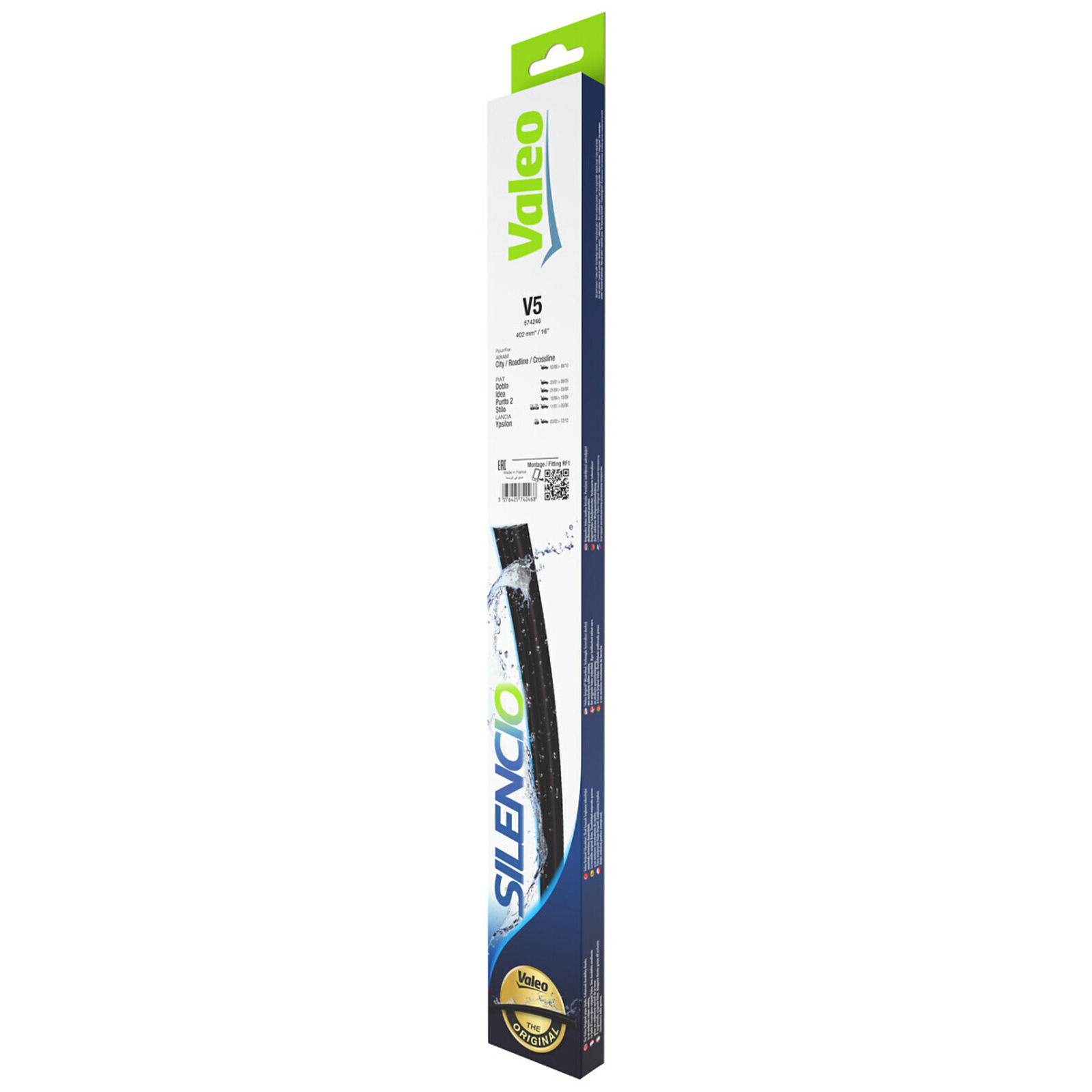 VALEO Wiper Blade Rubber SILENCIO CONVENTIONAL SINGLE