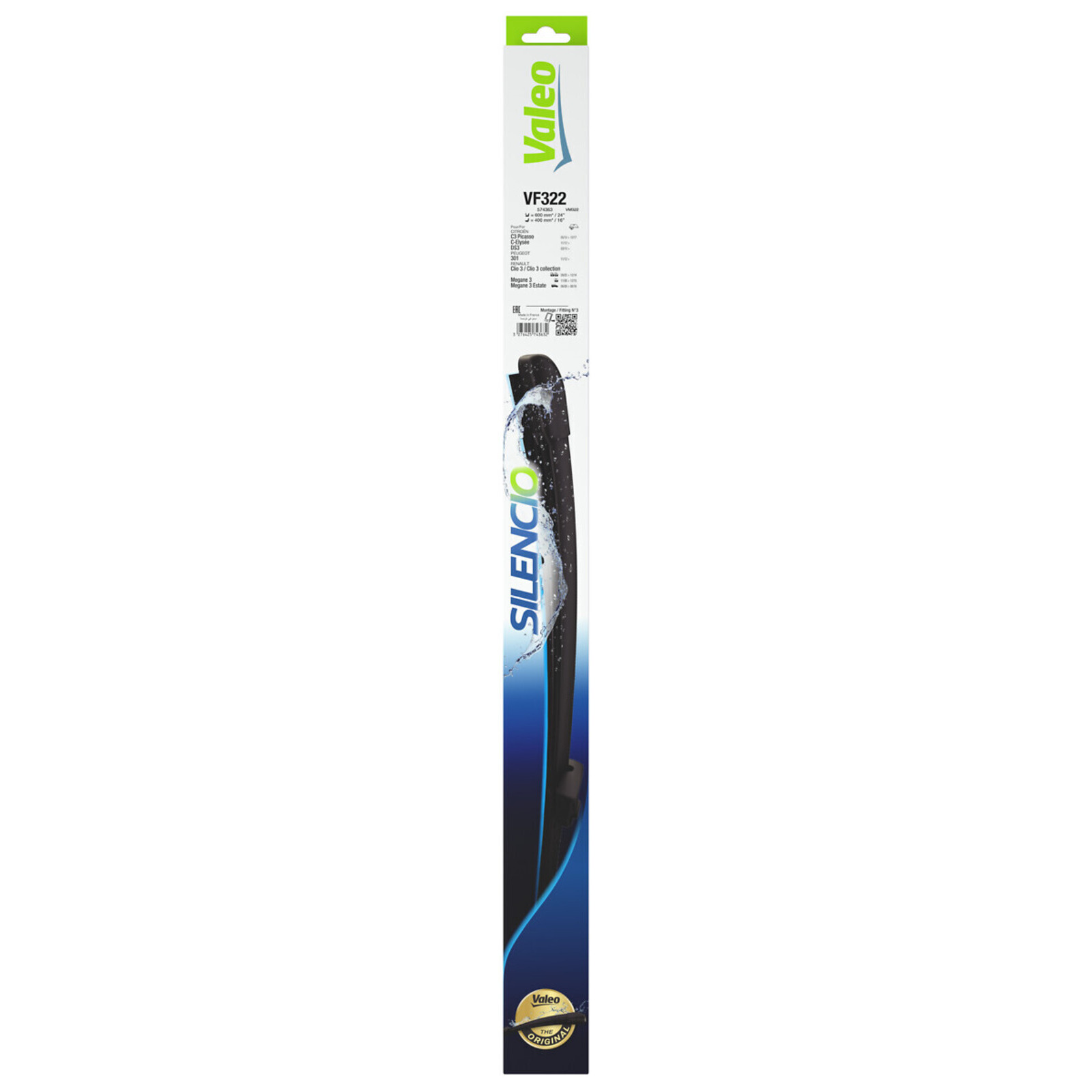 VALEO Wiper Blade SILENCIO FLAT BLADE SET