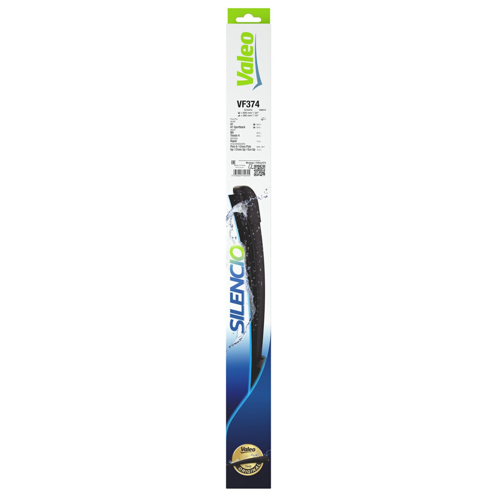 VALEO Wischblatt SILENCIO FLAT BLADE SET