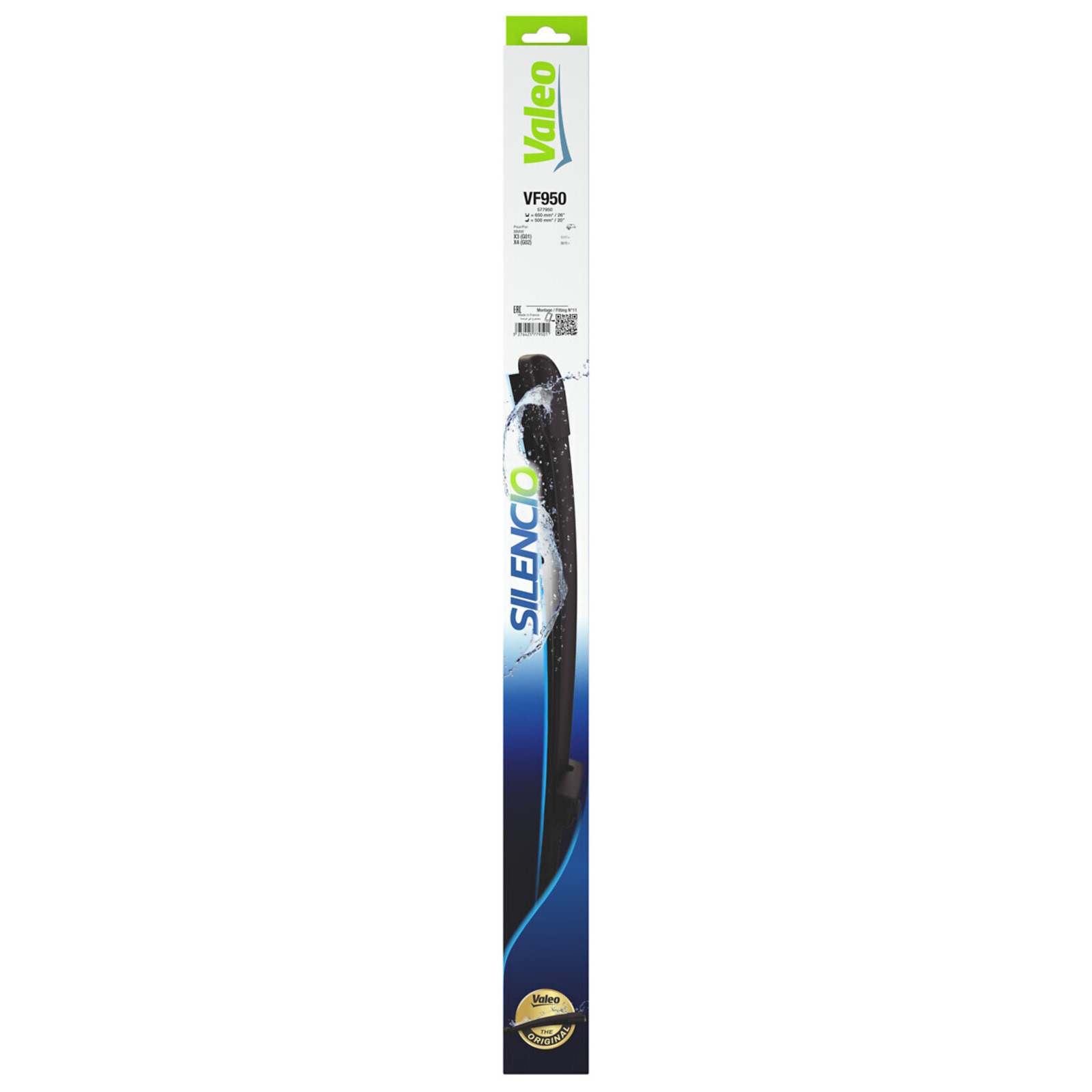 VALEO Wiper Blade SILENCIO FLAT BLADE SET