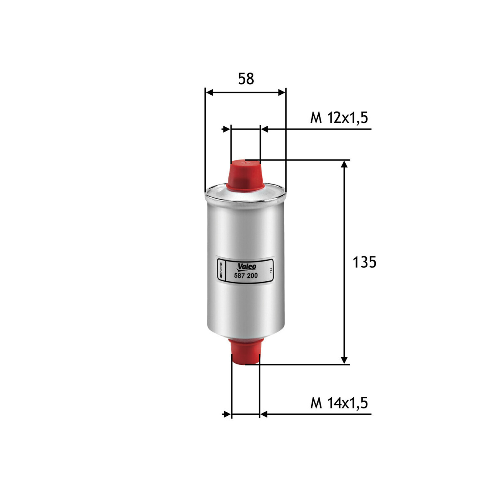 VALEO Fuel filter