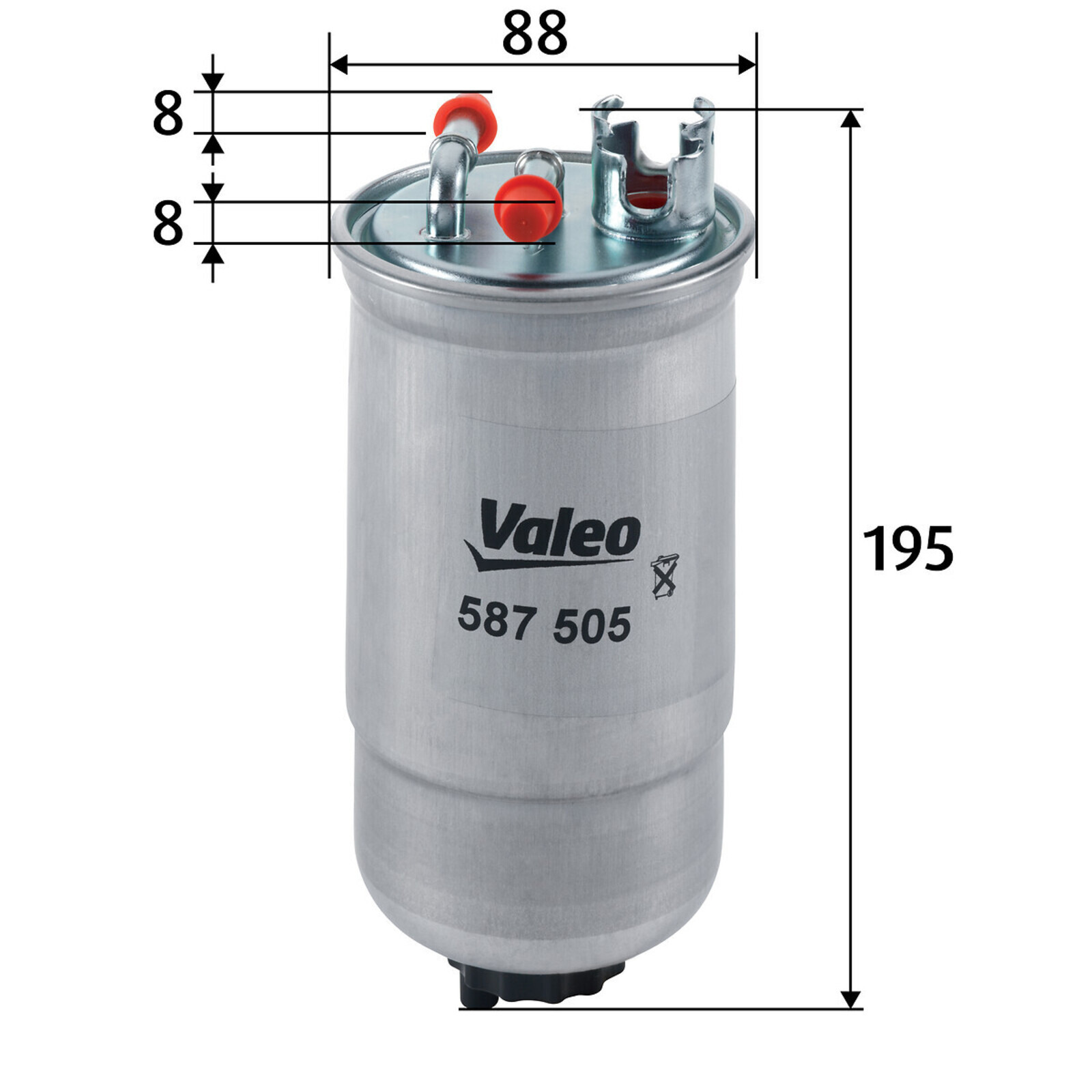 VALEO Kraftstofffilter 587505