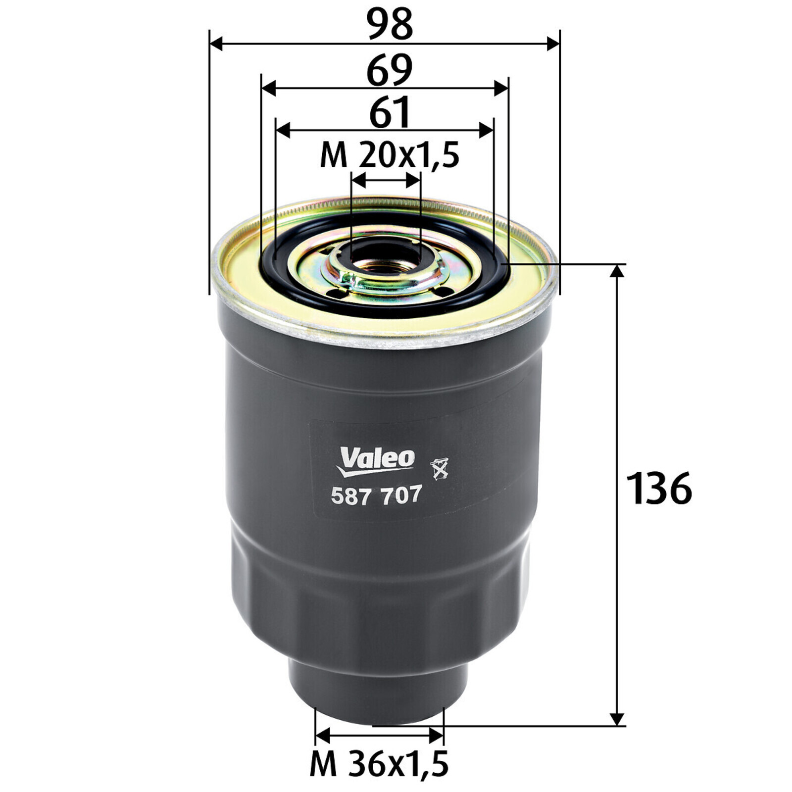 VALEO Fuel filter