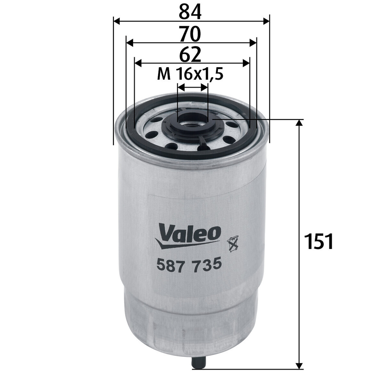 VALEO Kraftstofffilter