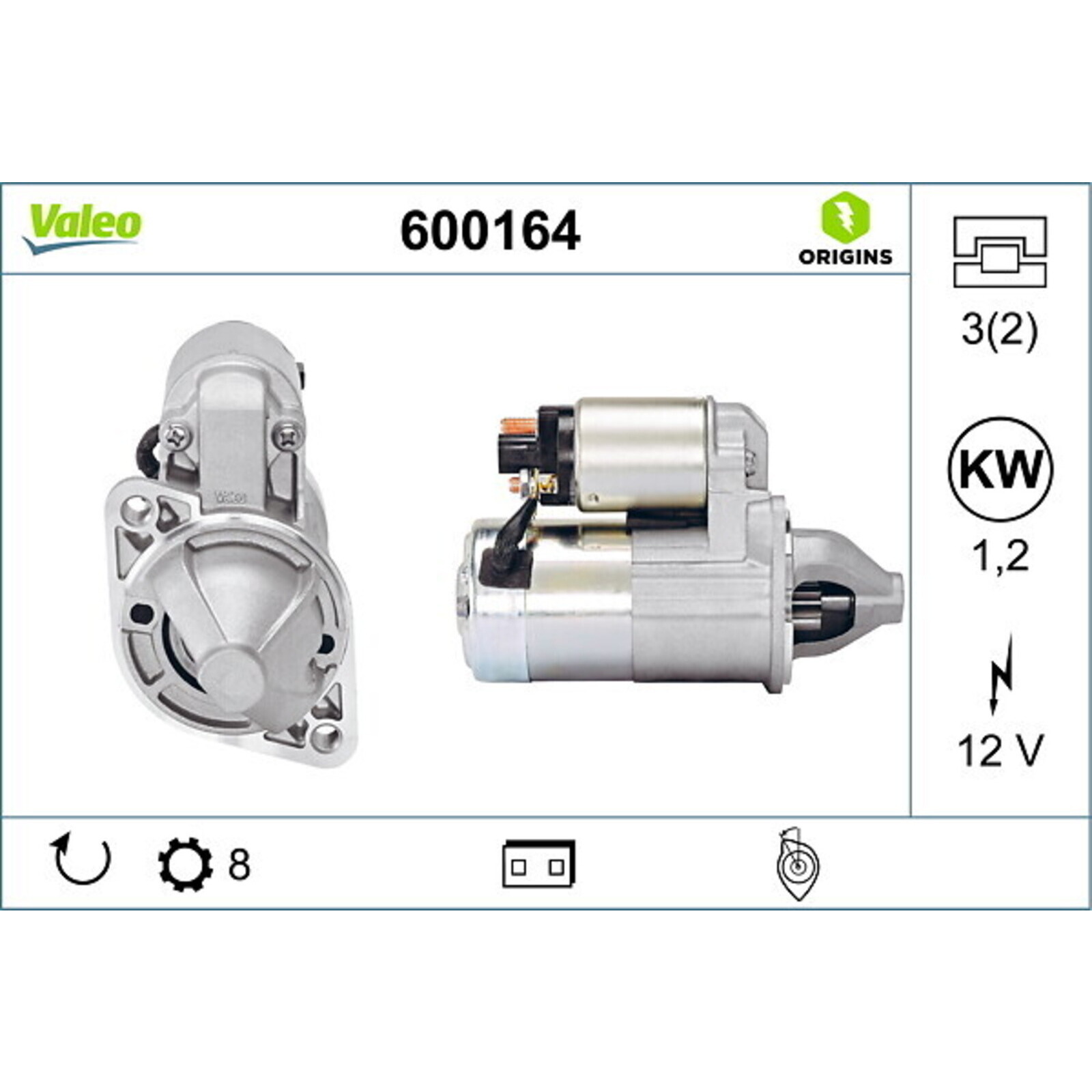 VALEO Starter VALEO ORIGINS NEW