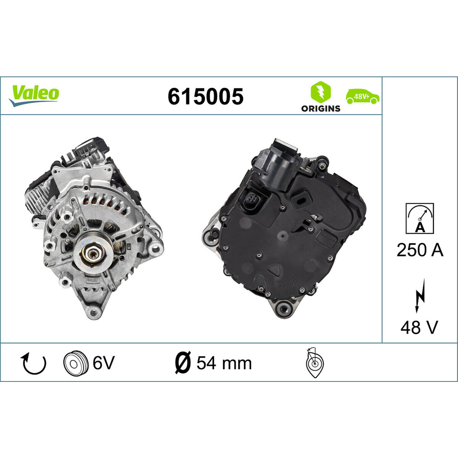 VALEO Startergenerator VALEO ORIGINS 48V IBSG